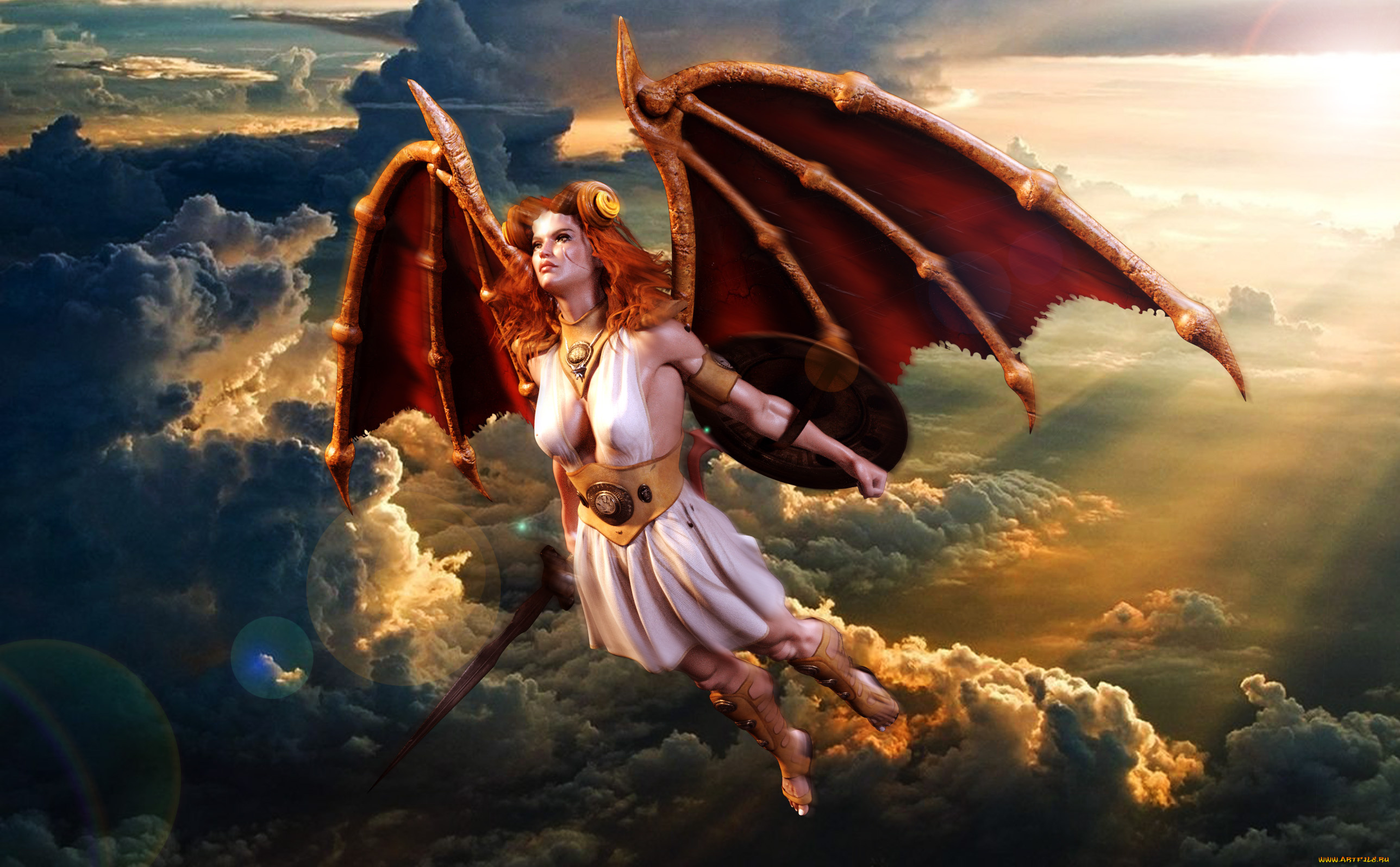 3д, графика, существа, , creatures, фон, взгляд, кастаника