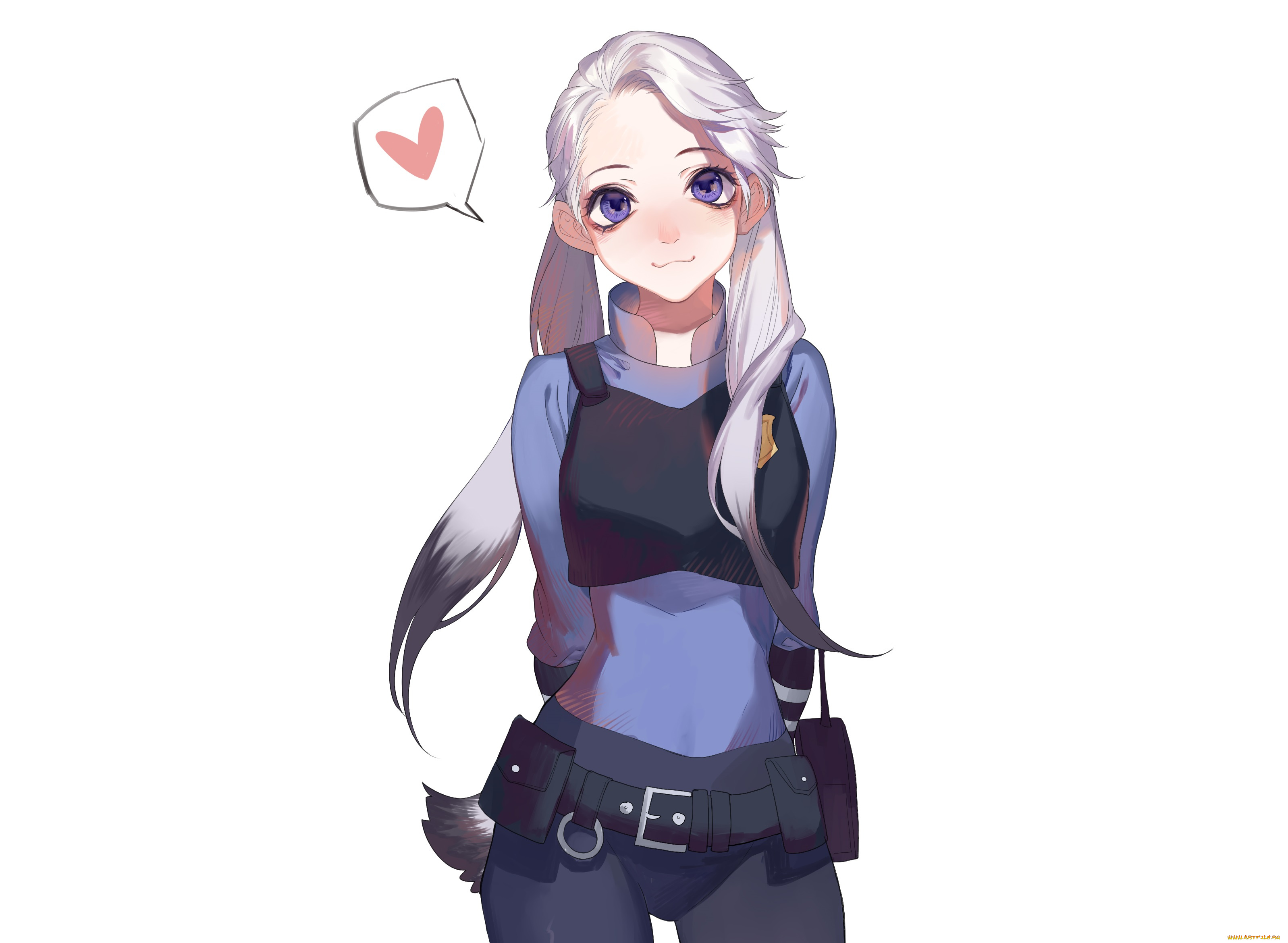 аниме, животные, , существа, зайка, зверополис