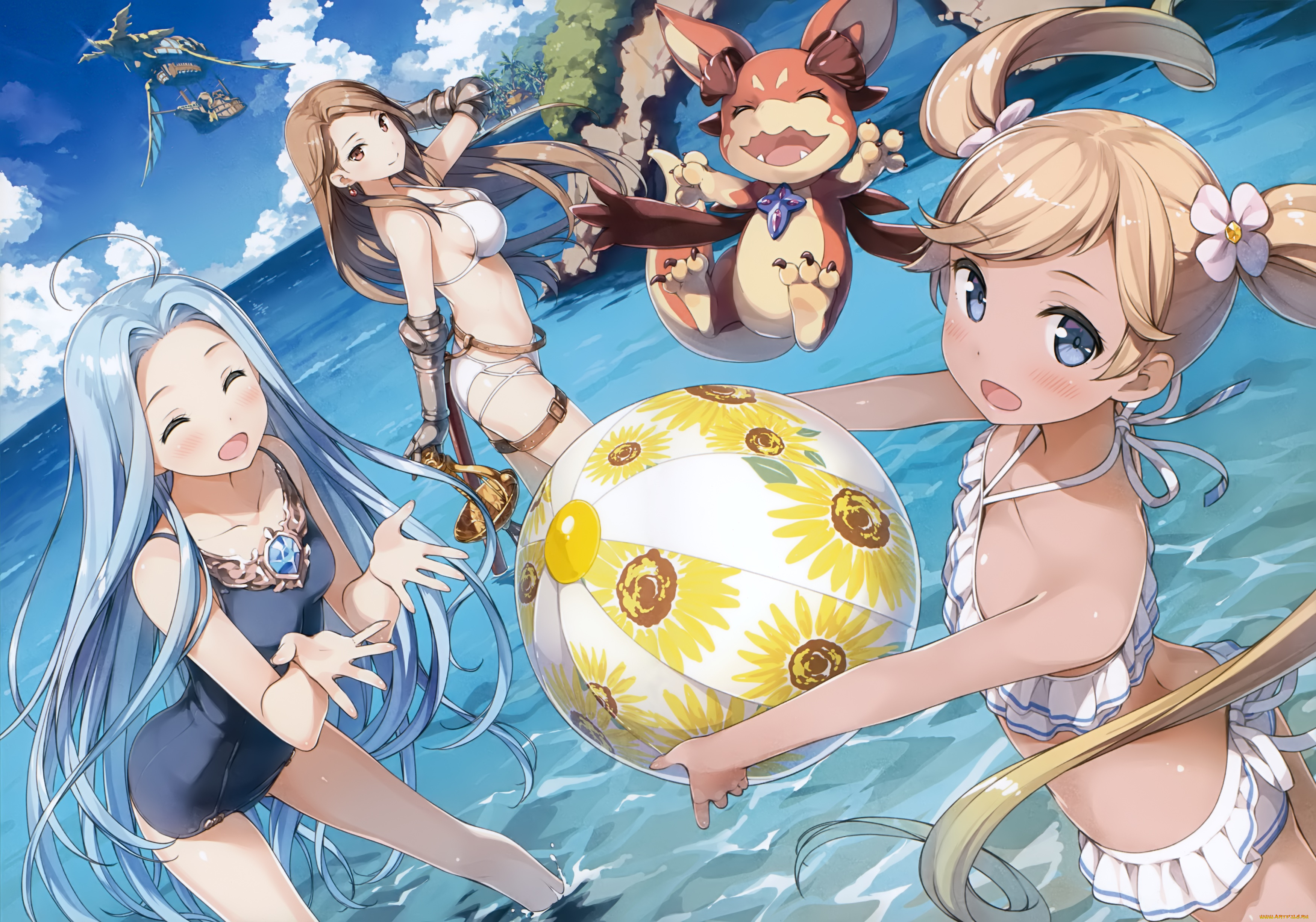 аниме, granblue, fantasy, granblue, fantasy