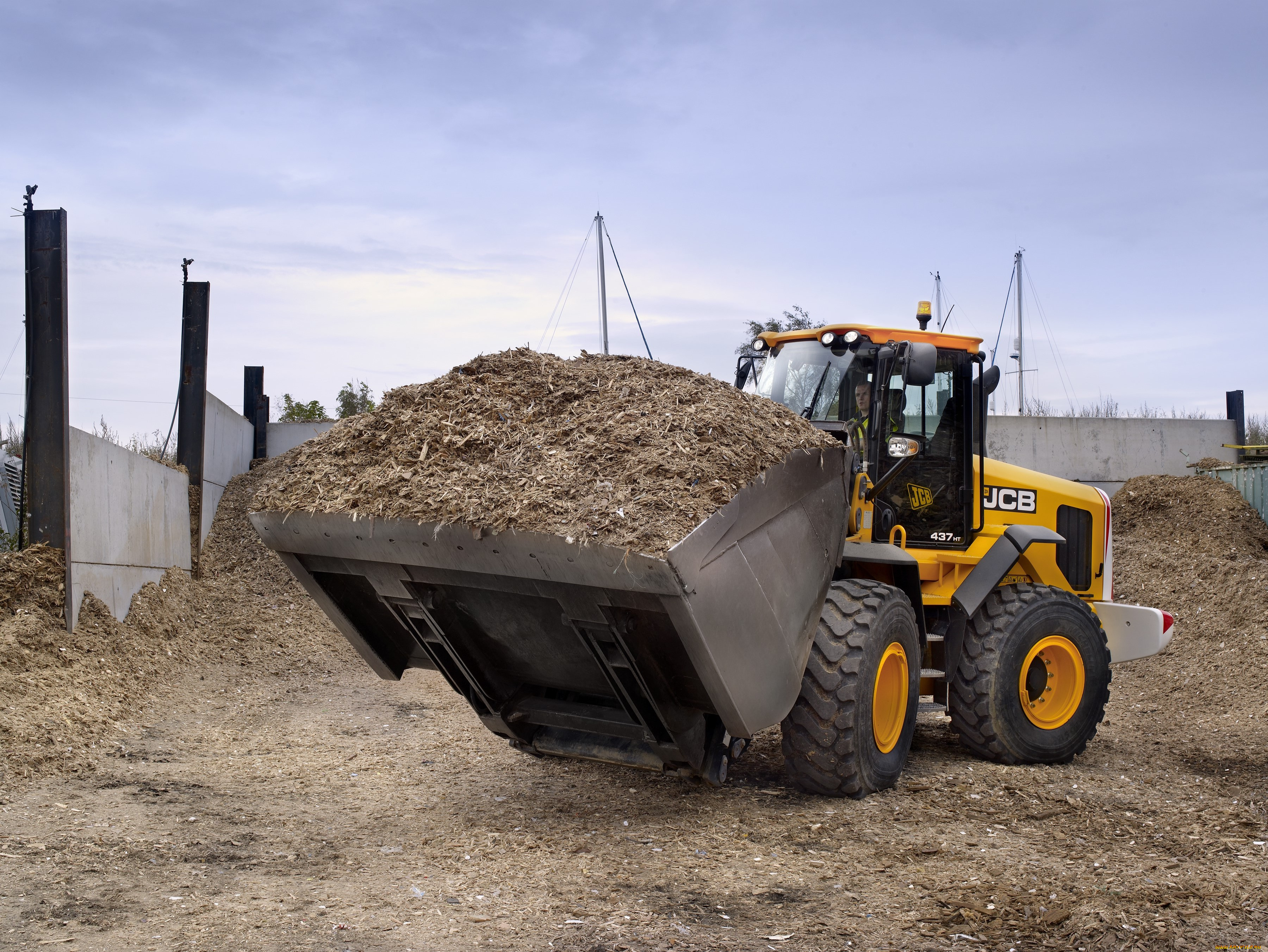техника, фронтальные, погрузчики, jcb