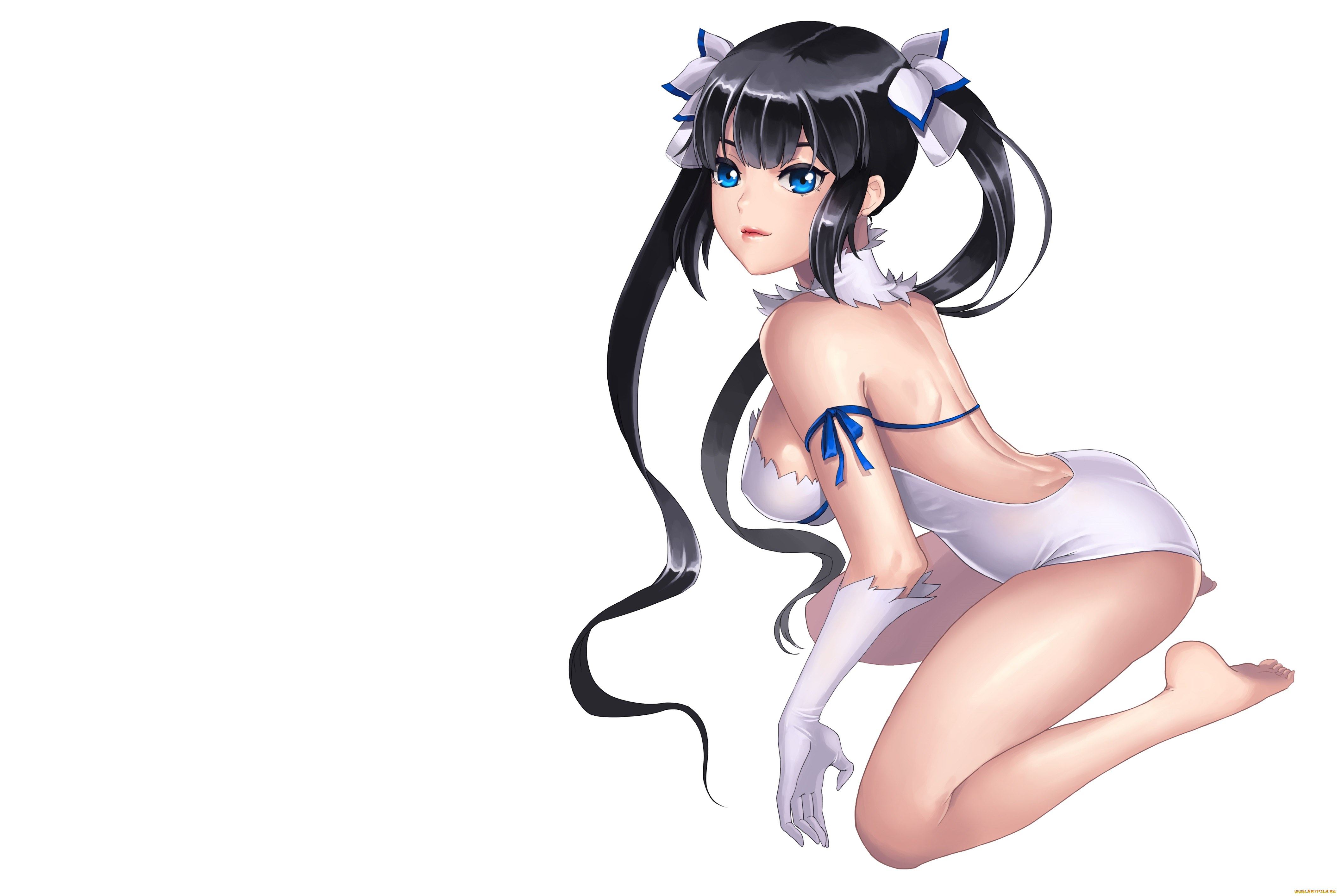 аниме, danmachi, hestia