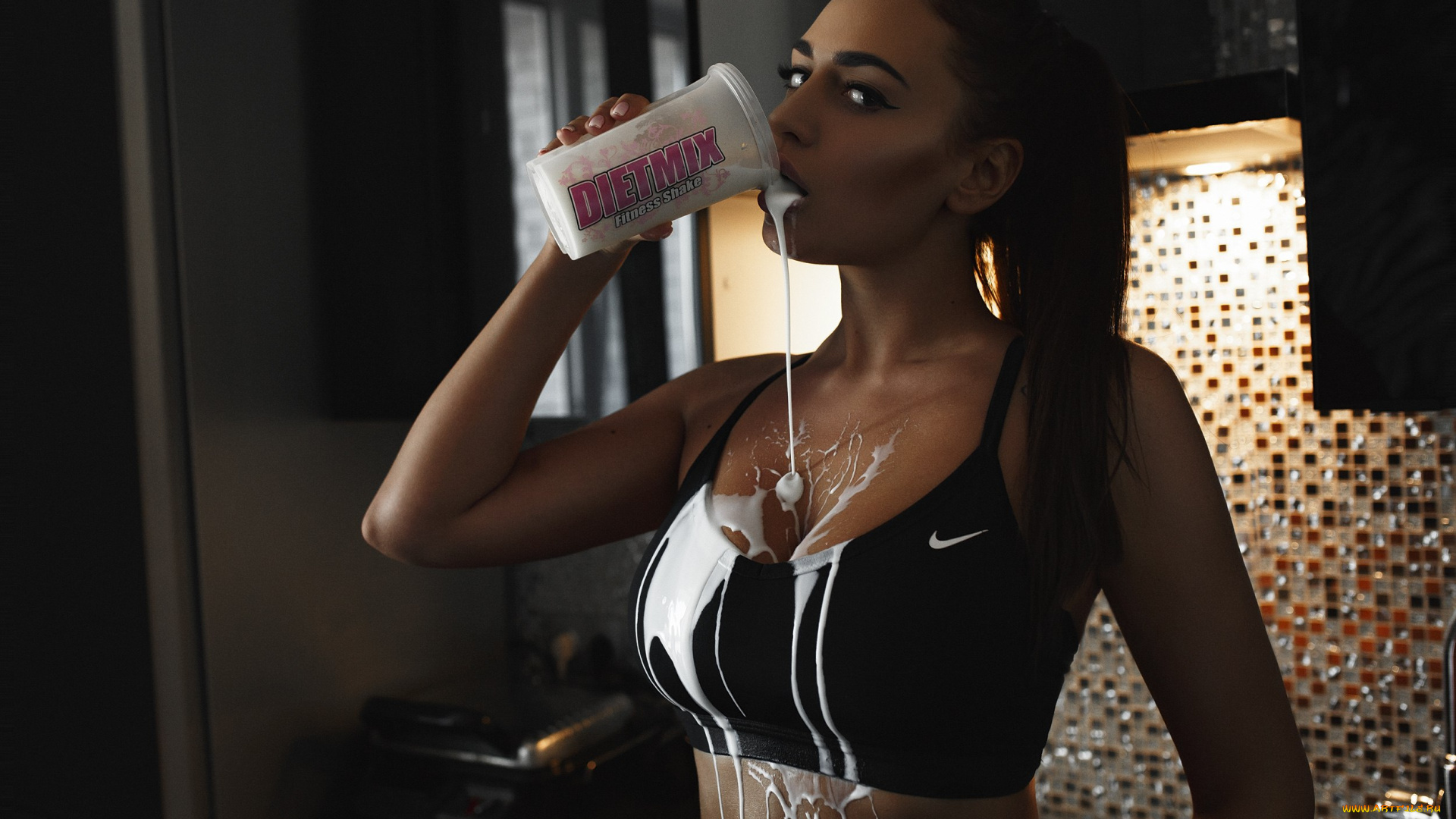 девушка, девушки, -unsort, , брюнетки, темноволосые, модель