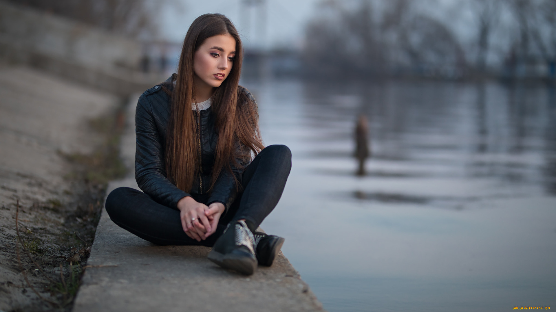 девушка, девушки, -unsort, , брюнетки, темноволосые, модель