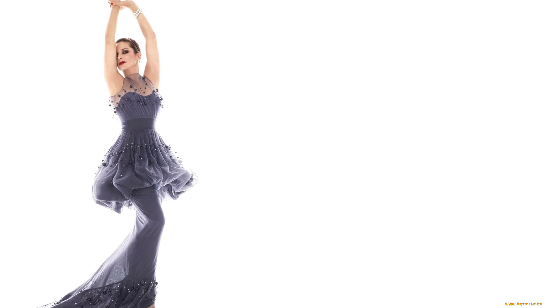 девушки, sandra, bullock, актриса, платье, браслеты