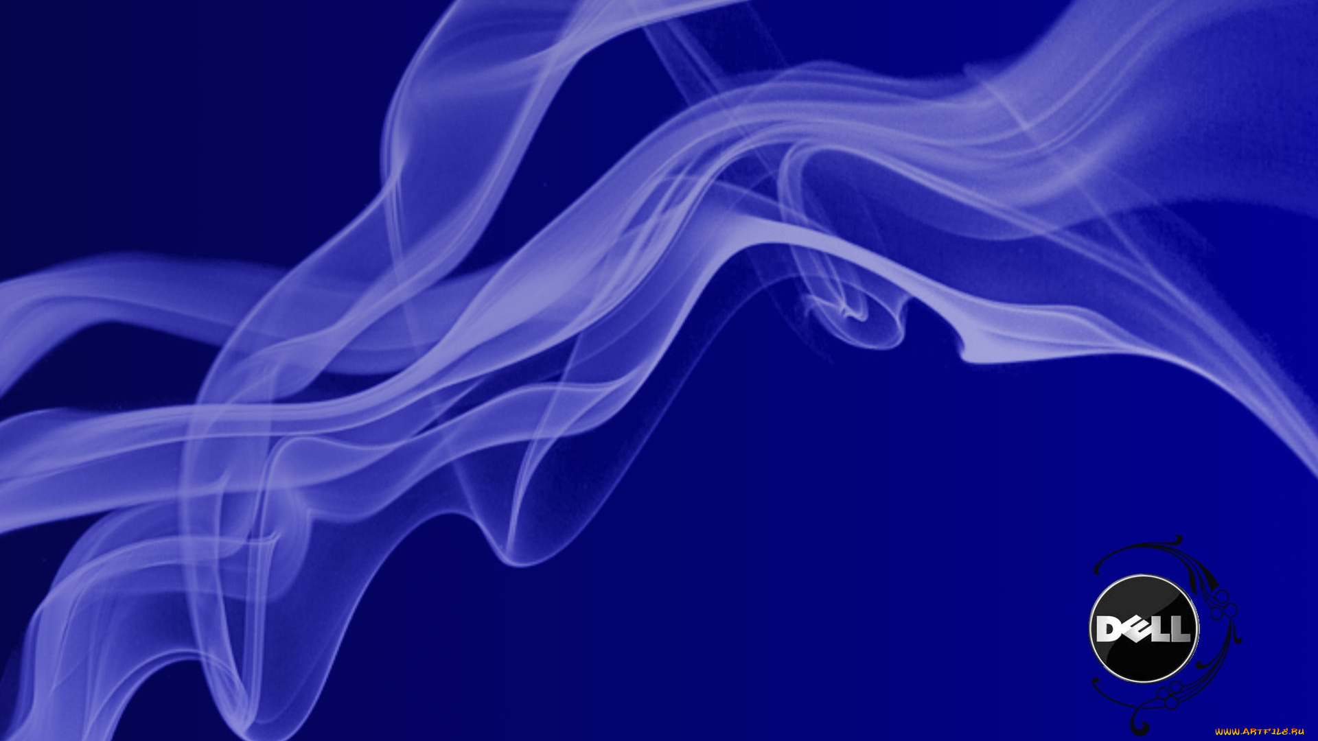 компьютеры, dell, фон, логотип