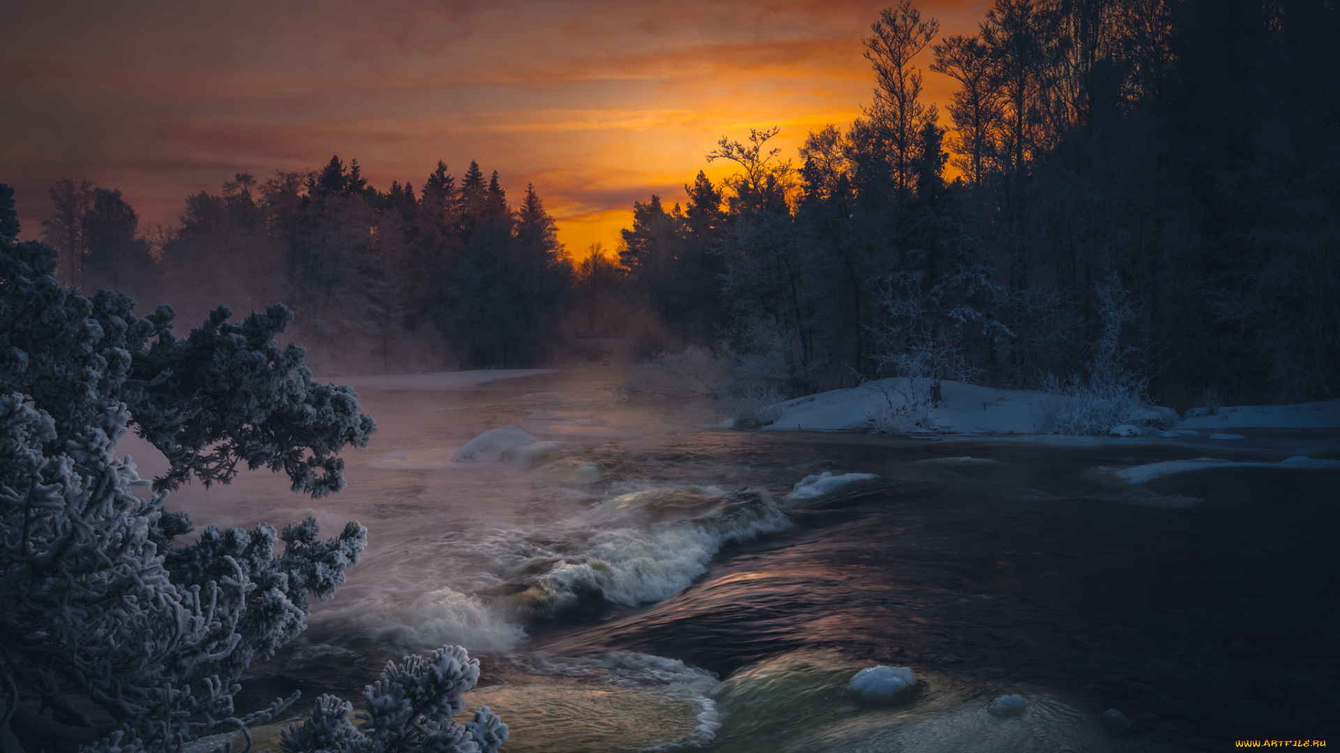 природа, реки, озера, простор