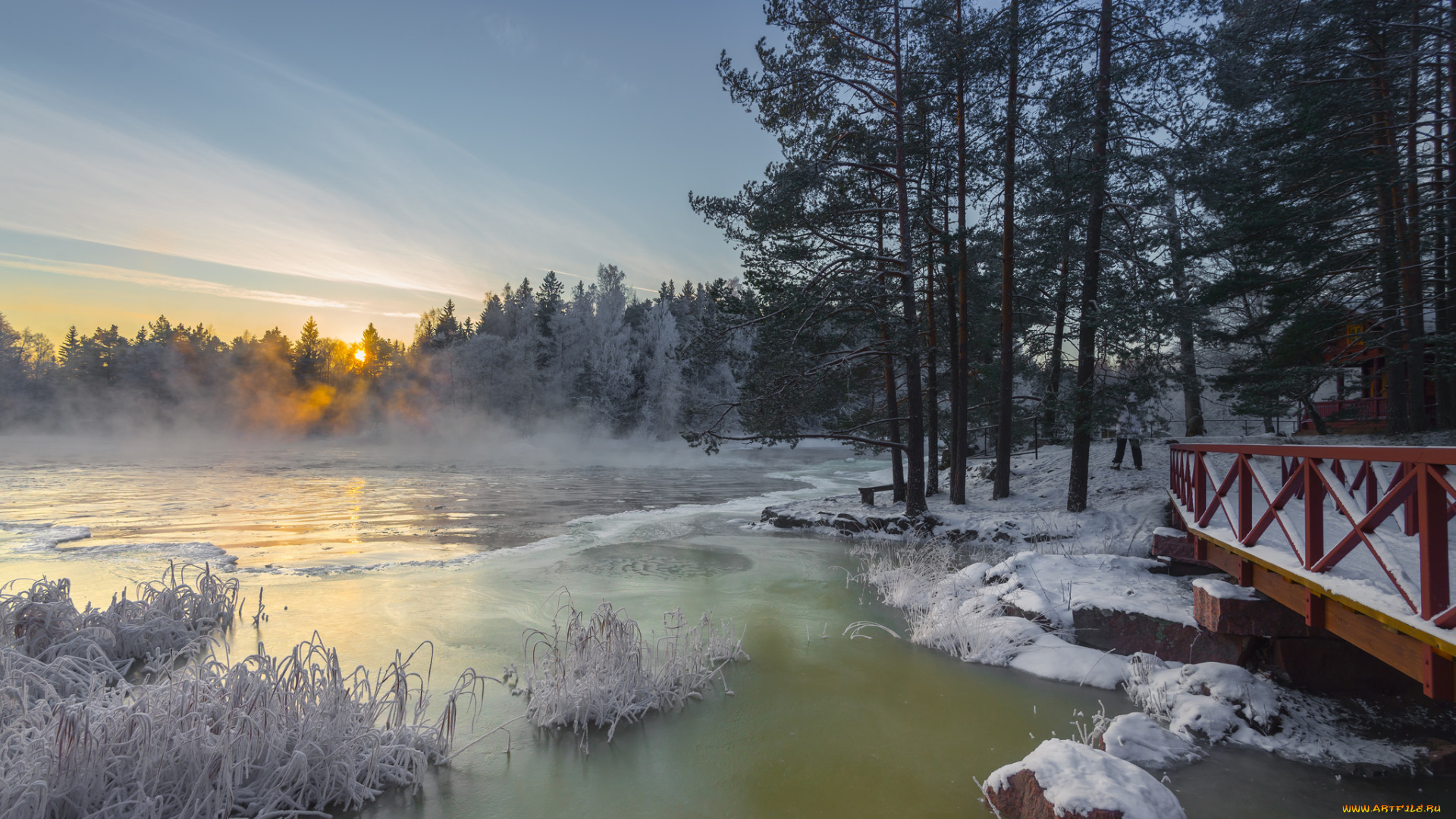 природа, реки, озера, простор