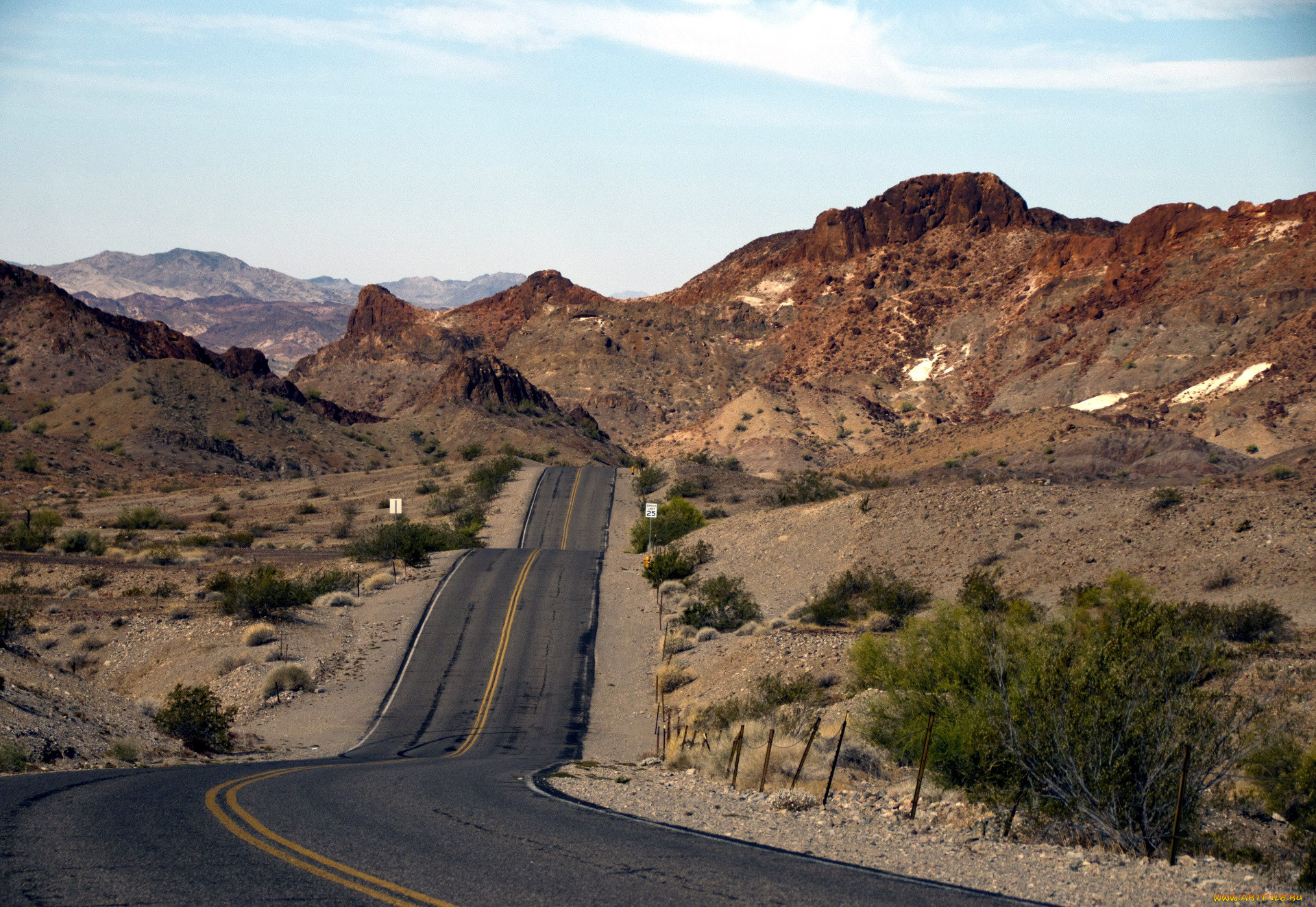 природа, дороги, шоссе, горы