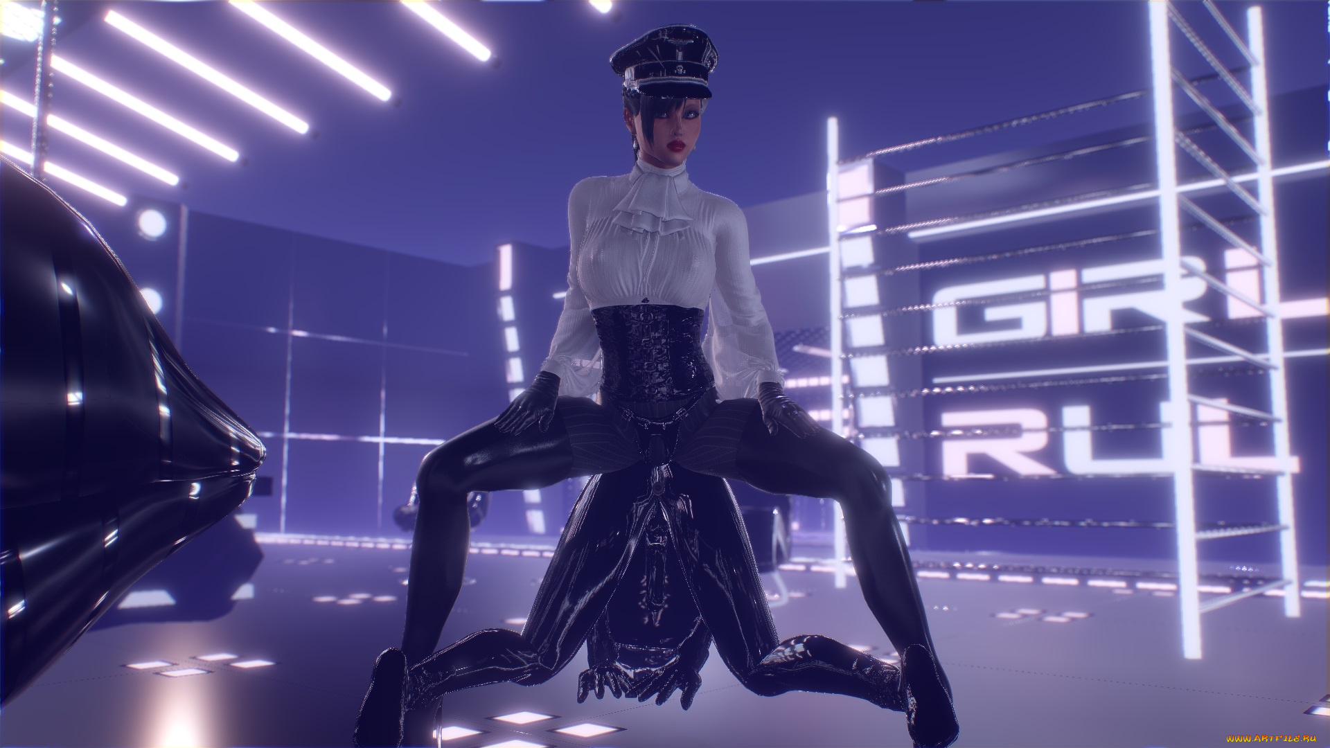 3д, графика, фантазия, , fantasy, фон, взгляд, девушка