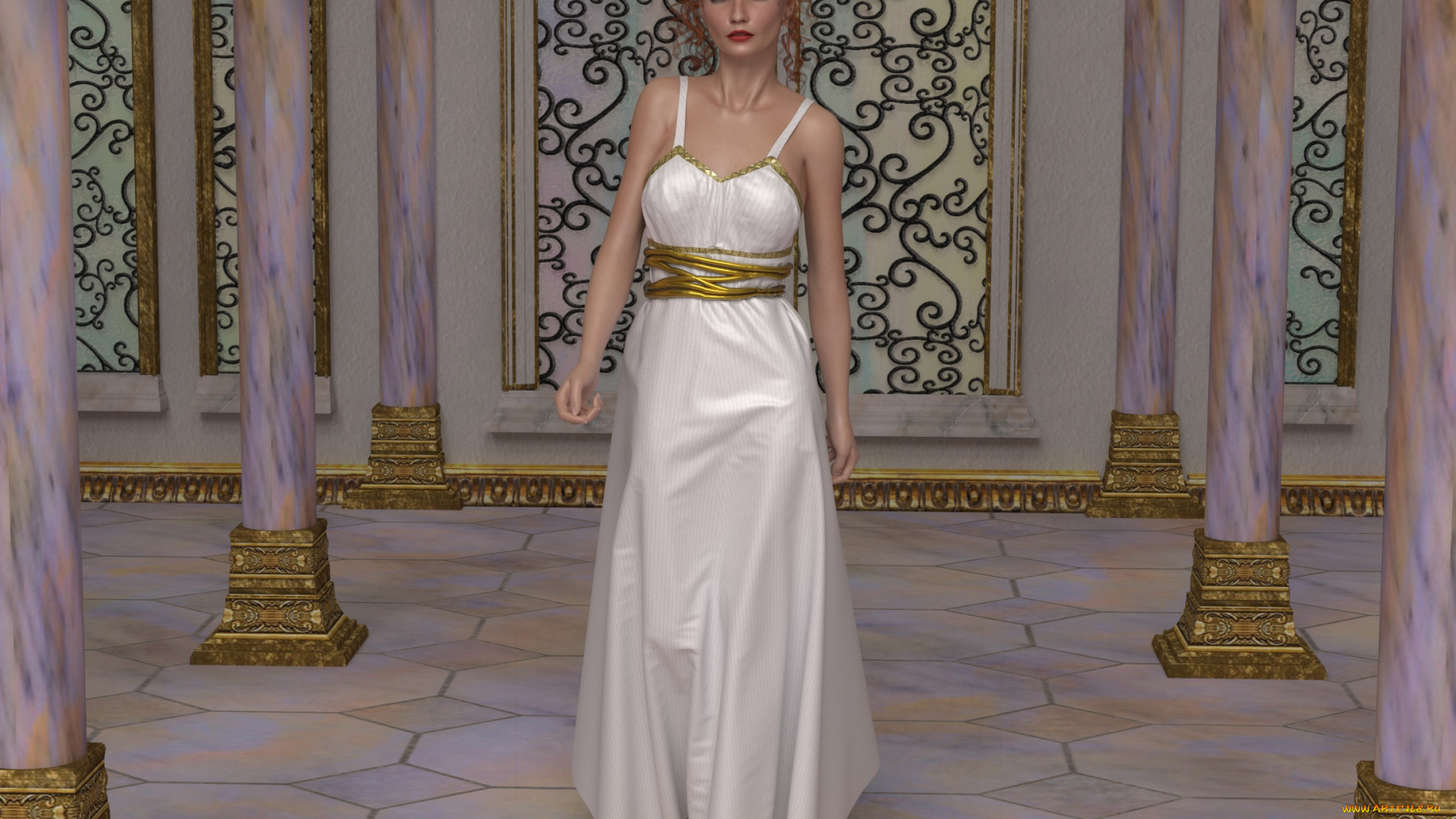 3д, графика, люди, , people, фон, взгляд, девушка