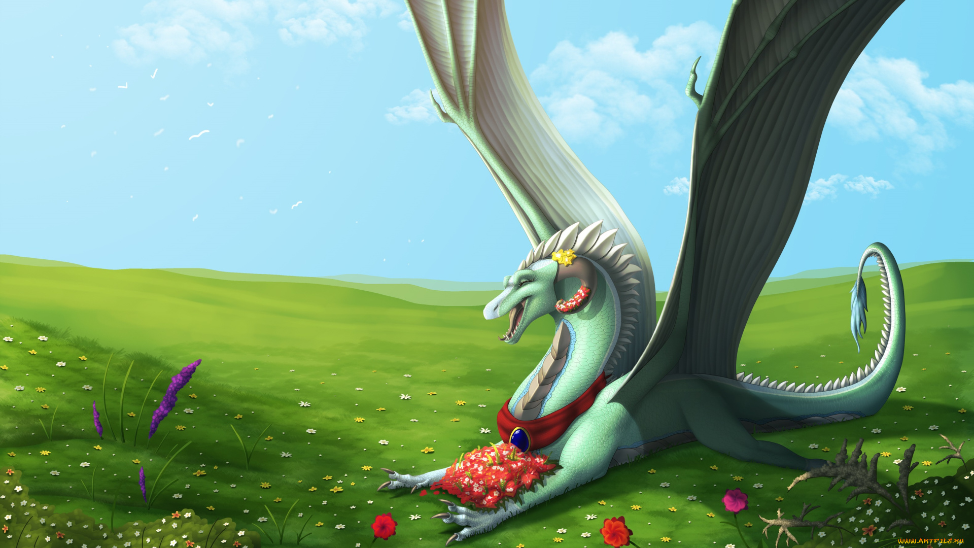 фэнтези, драконы, дракон