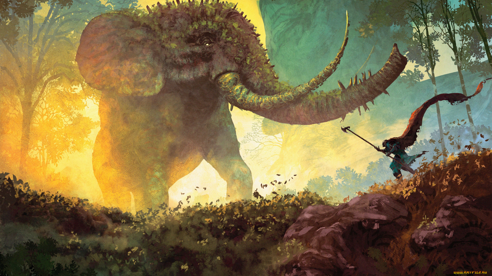 фэнтези, существа, охота