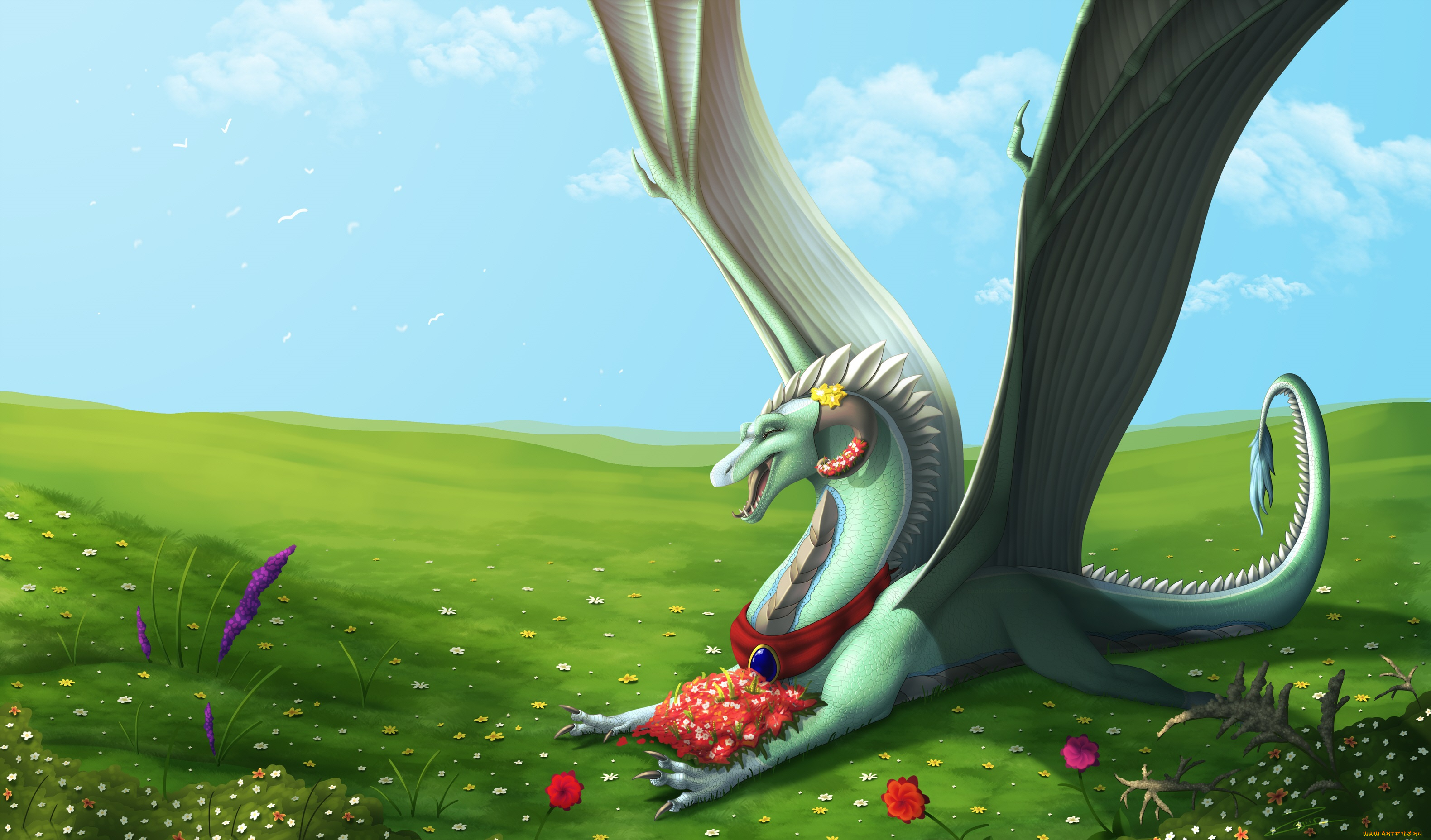 фэнтези, драконы, дракон