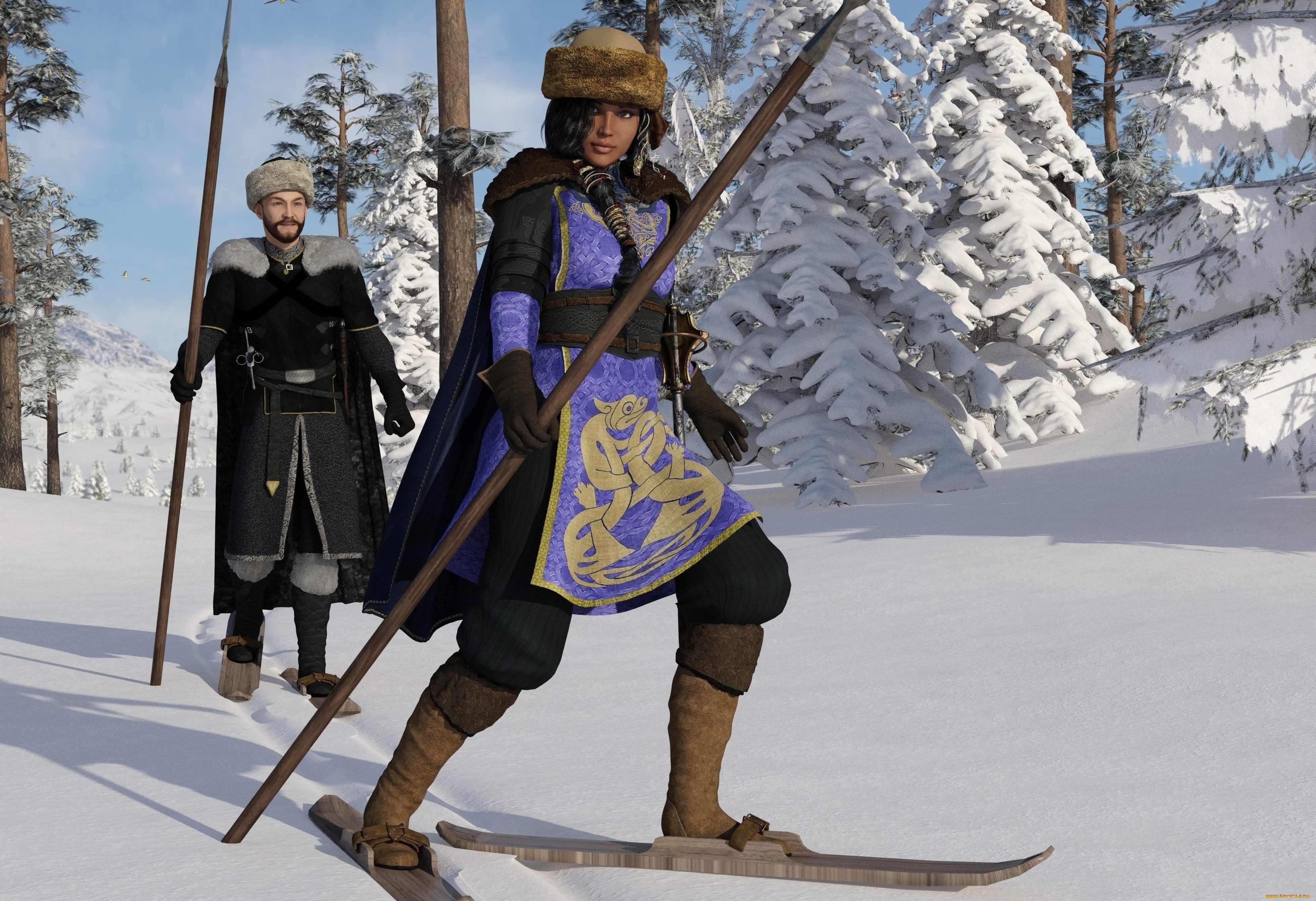 3д, графика, люди, , people, фон, взгляд, девушка