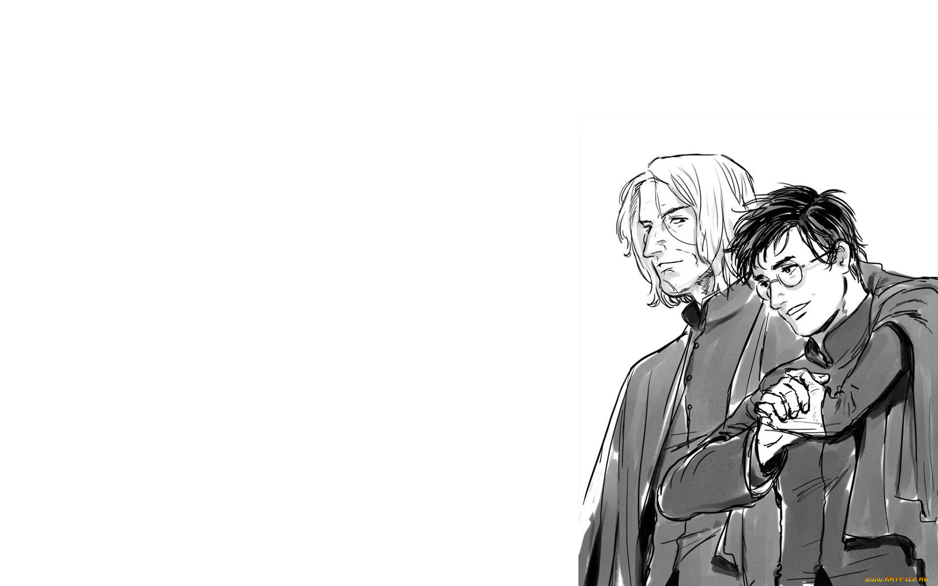 рисованное, кино, , мультфильмы, гарри, поттер, северус, снейп