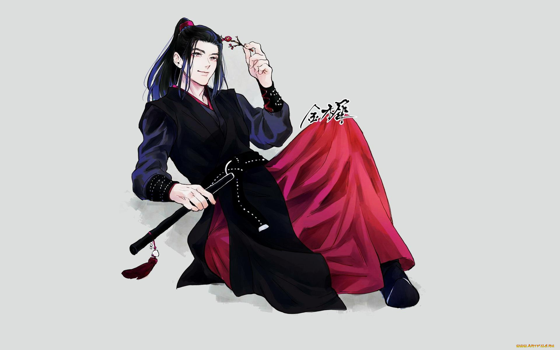 рисованное, кино, , мультфильмы, вэй, усянь, флейта