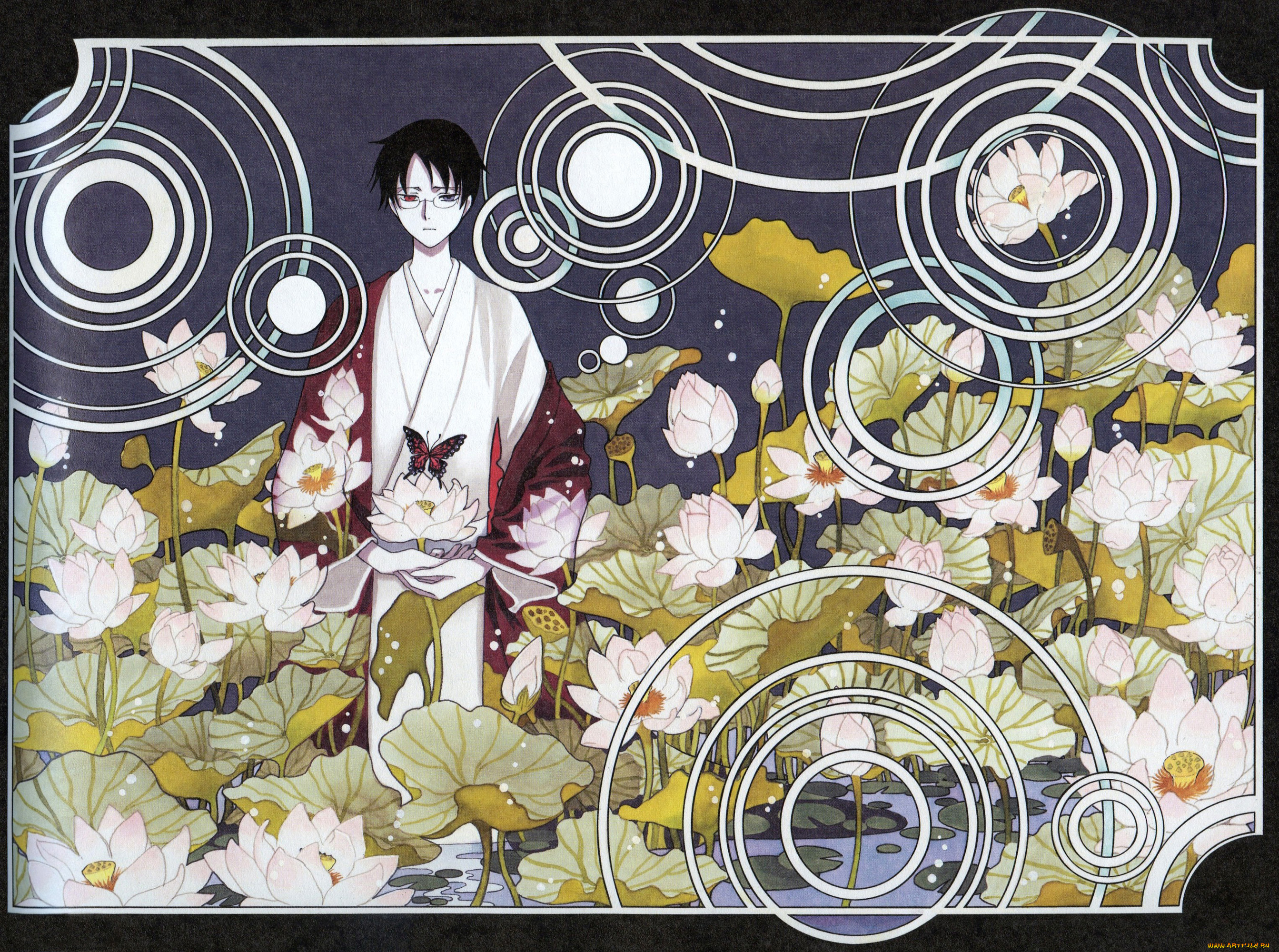 аниме, xxxholic, триплексоголик