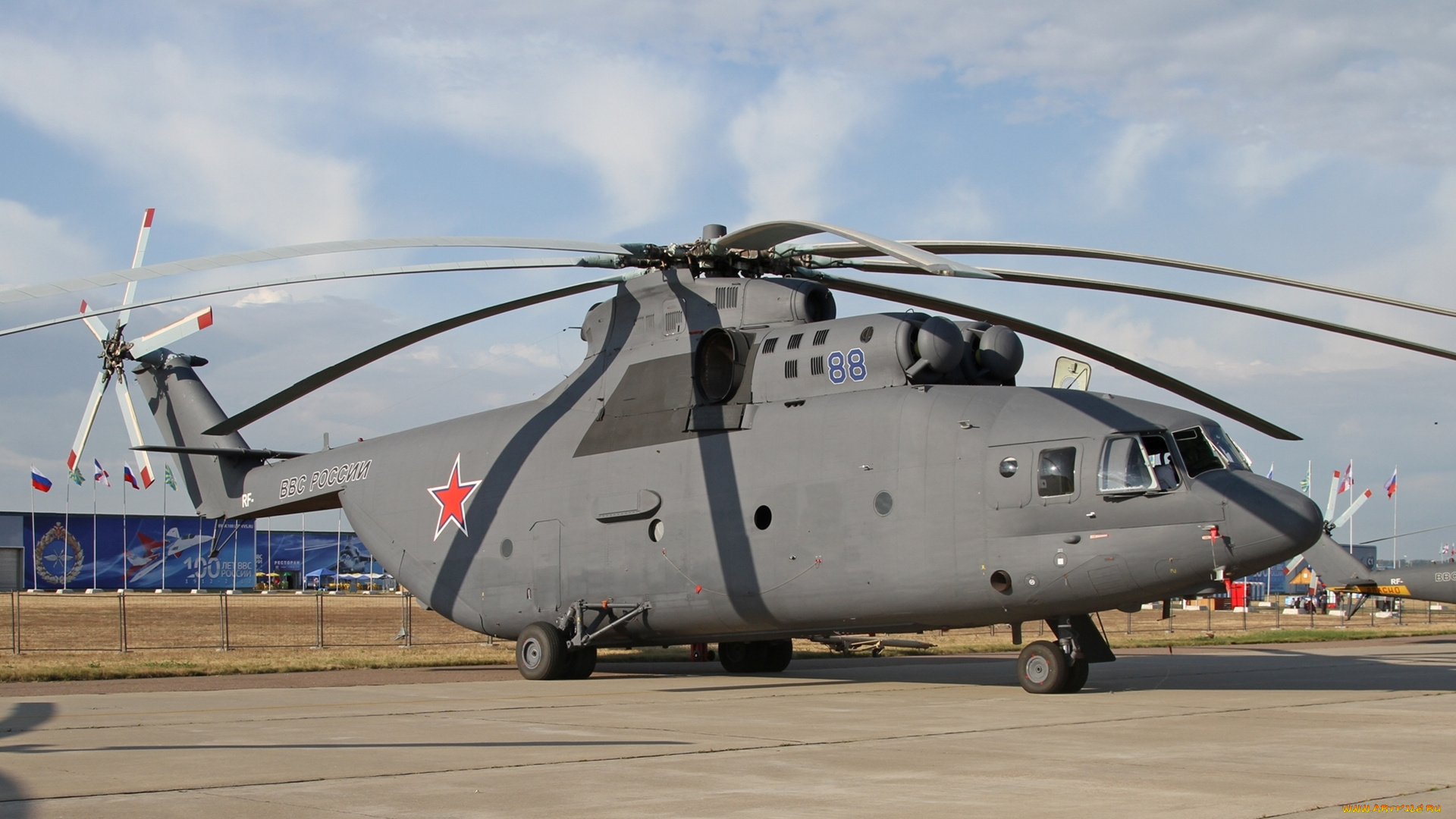 вертолёт, ми-, 26, авиация, вертолёты, вертолёт, ми-, 26, лопасти