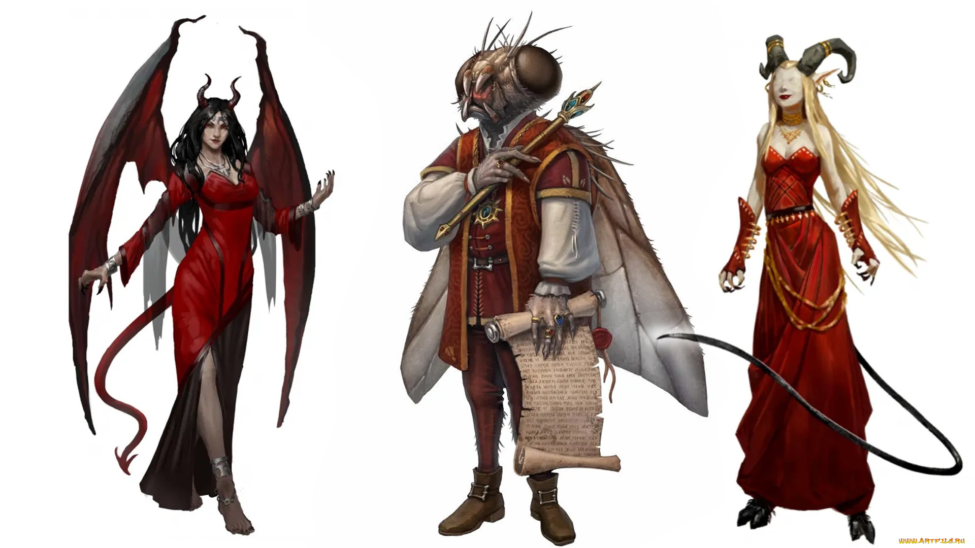 видео, игры, pathfinder, , wrath, of, the, righteous, персонажи