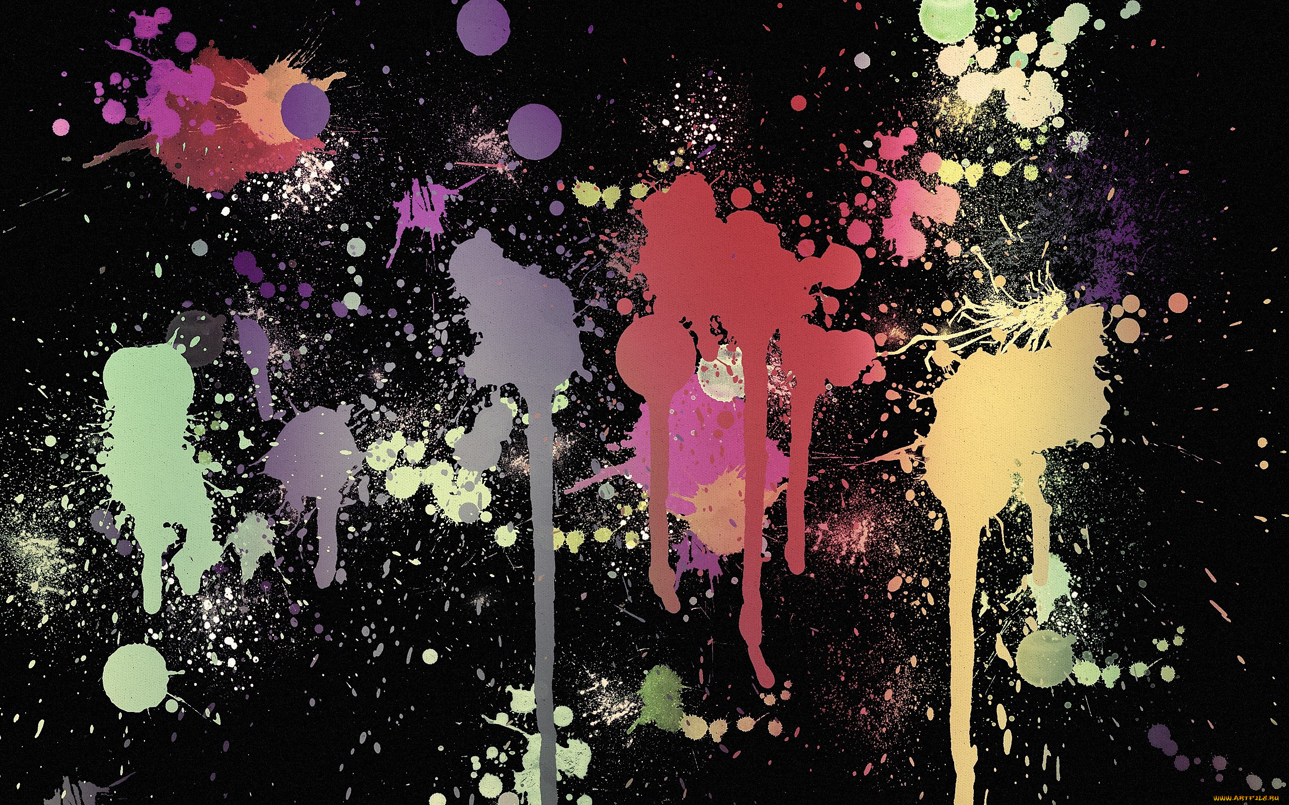 векторная, графика, -графика, , graphics, пятна, краски, цвета