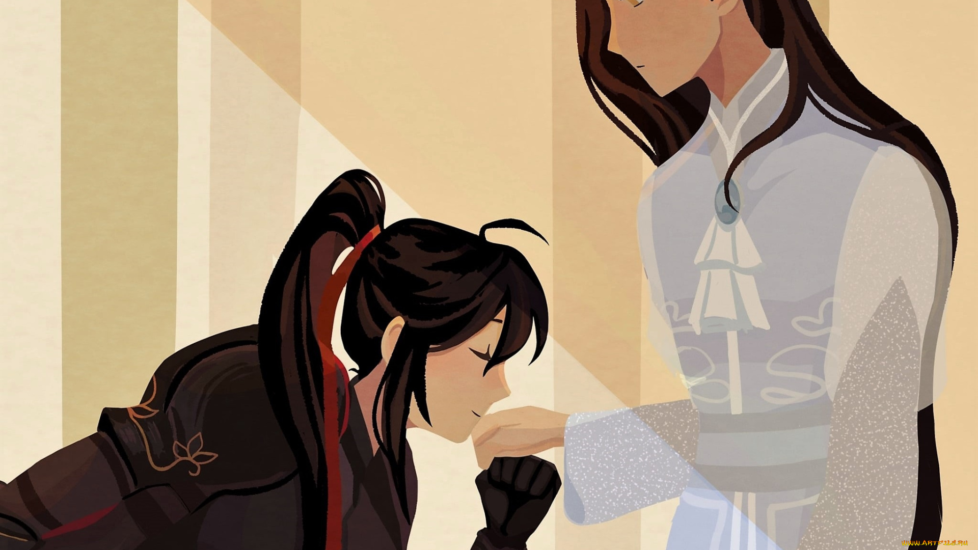 аниме, mo, dao, zu, shi, вэй, усянь, лань, ванцзи