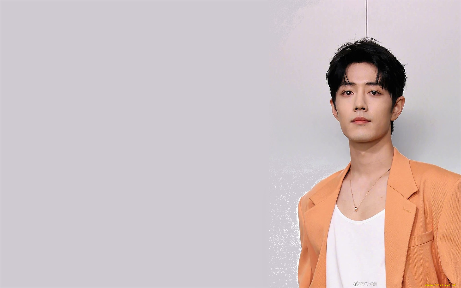 мужчины, xiao, zhan, актер, пиджак