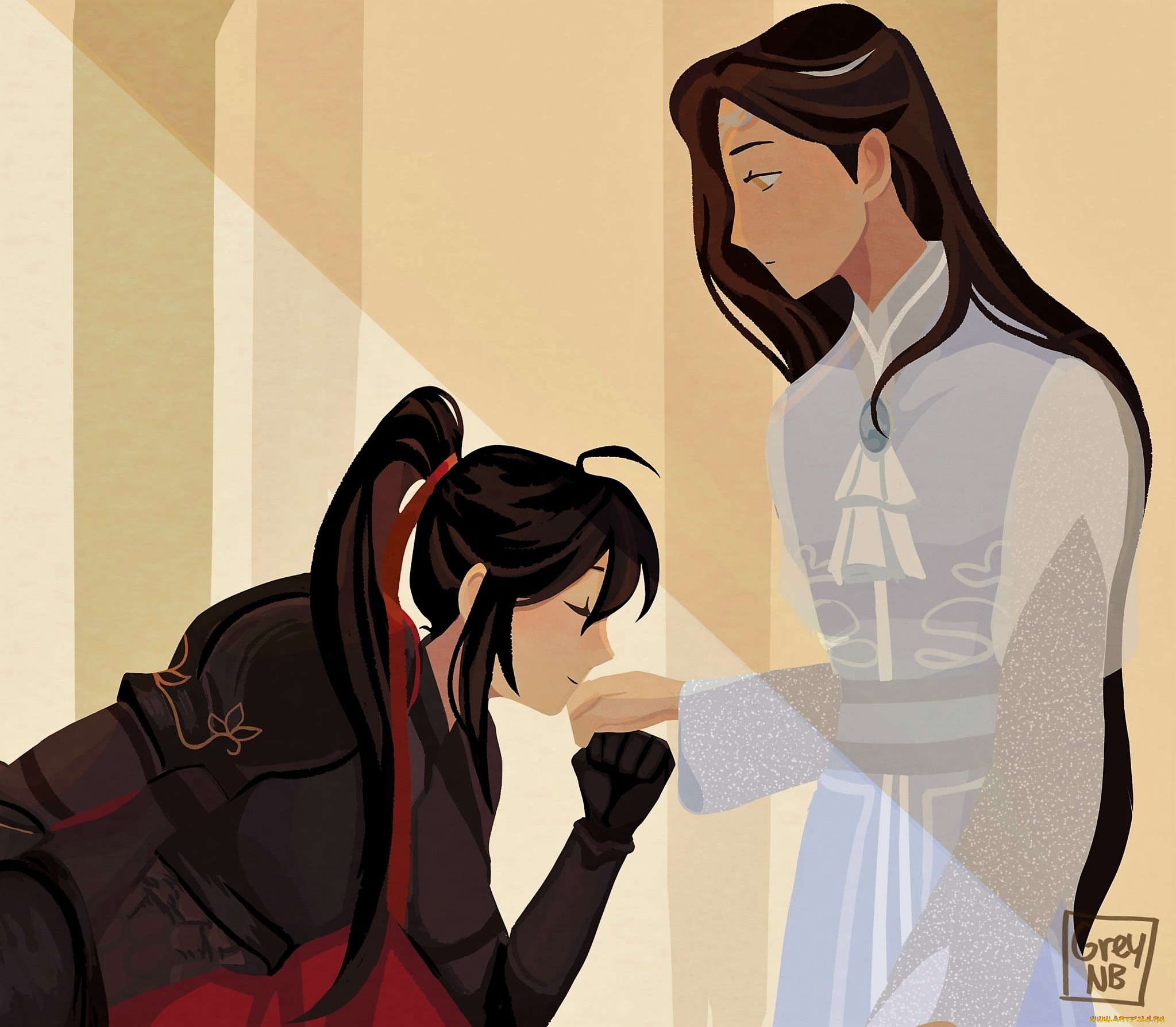 аниме, mo, dao, zu, shi, вэй, усянь, лань, ванцзи