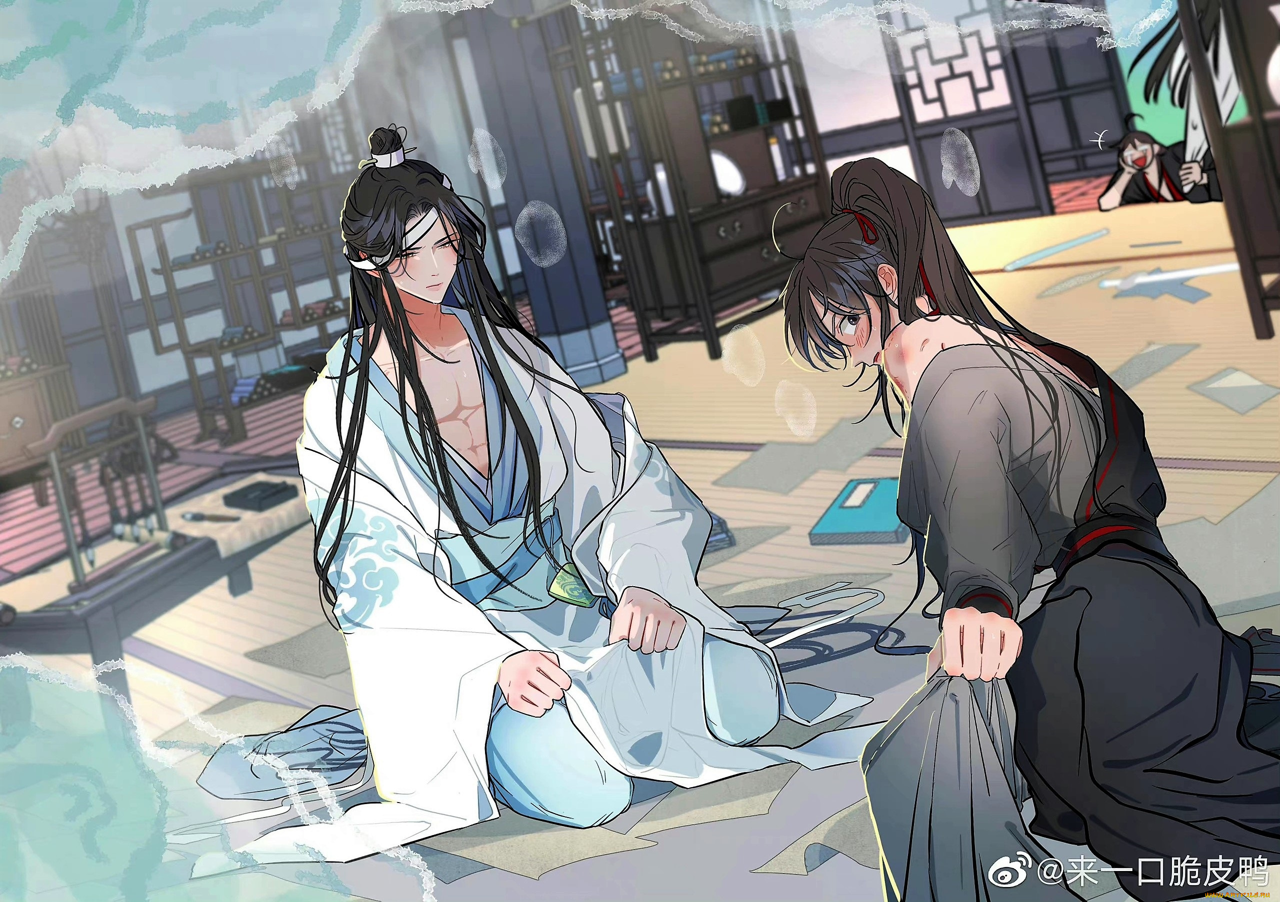 аниме, mo, dao, zu, shi, вэй, усянь, лань, ванцзи, курильница