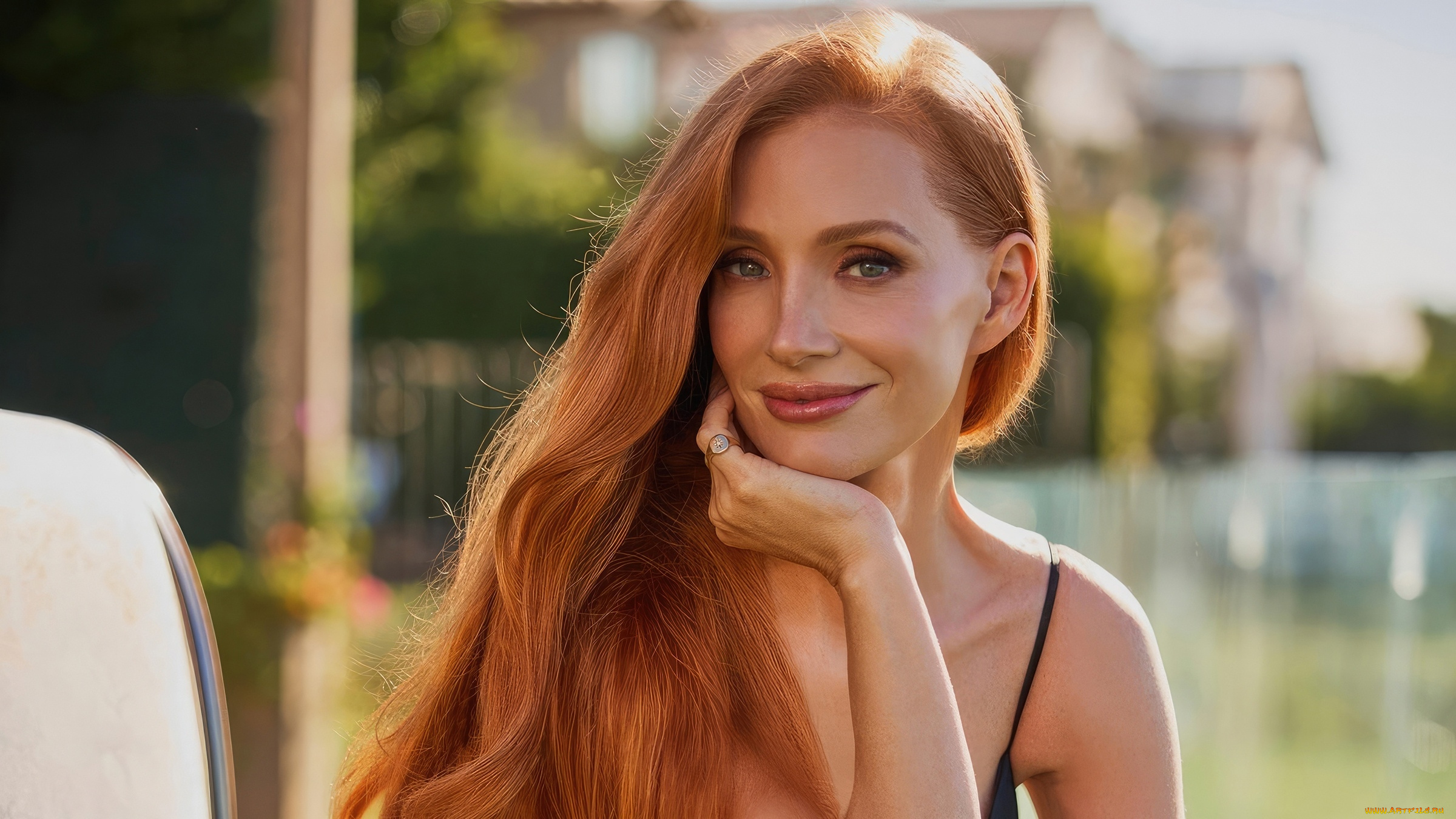 девушки, jessica, chastain, актриса, портрет