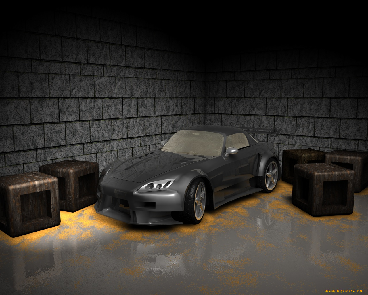 автомобили, 3д