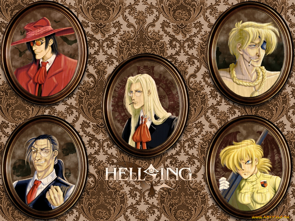 аниме, hellsing