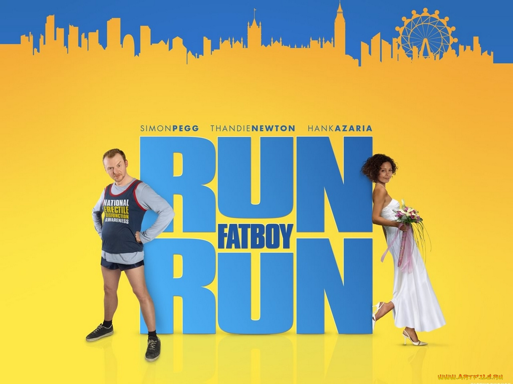 run, fatboy, кино, фильмы
