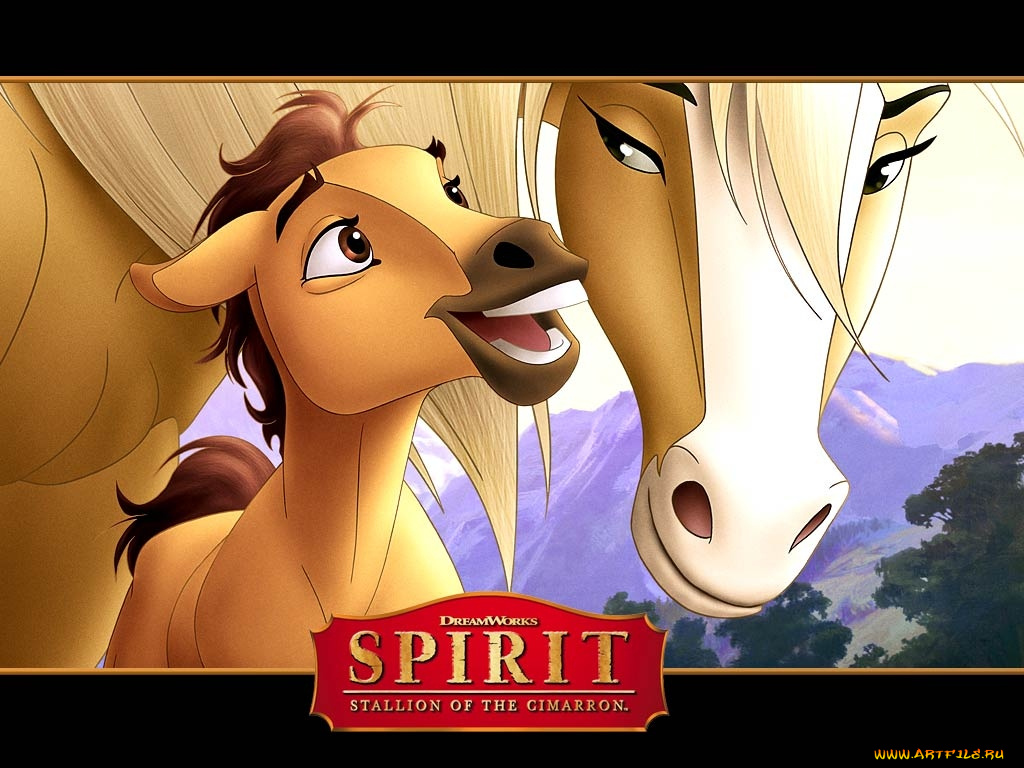 мультфильмы, spirit, stallion, of, the, cimarron
