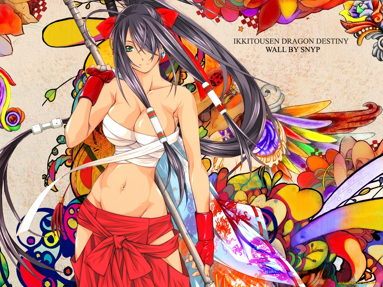 аниме, ikki, tousen