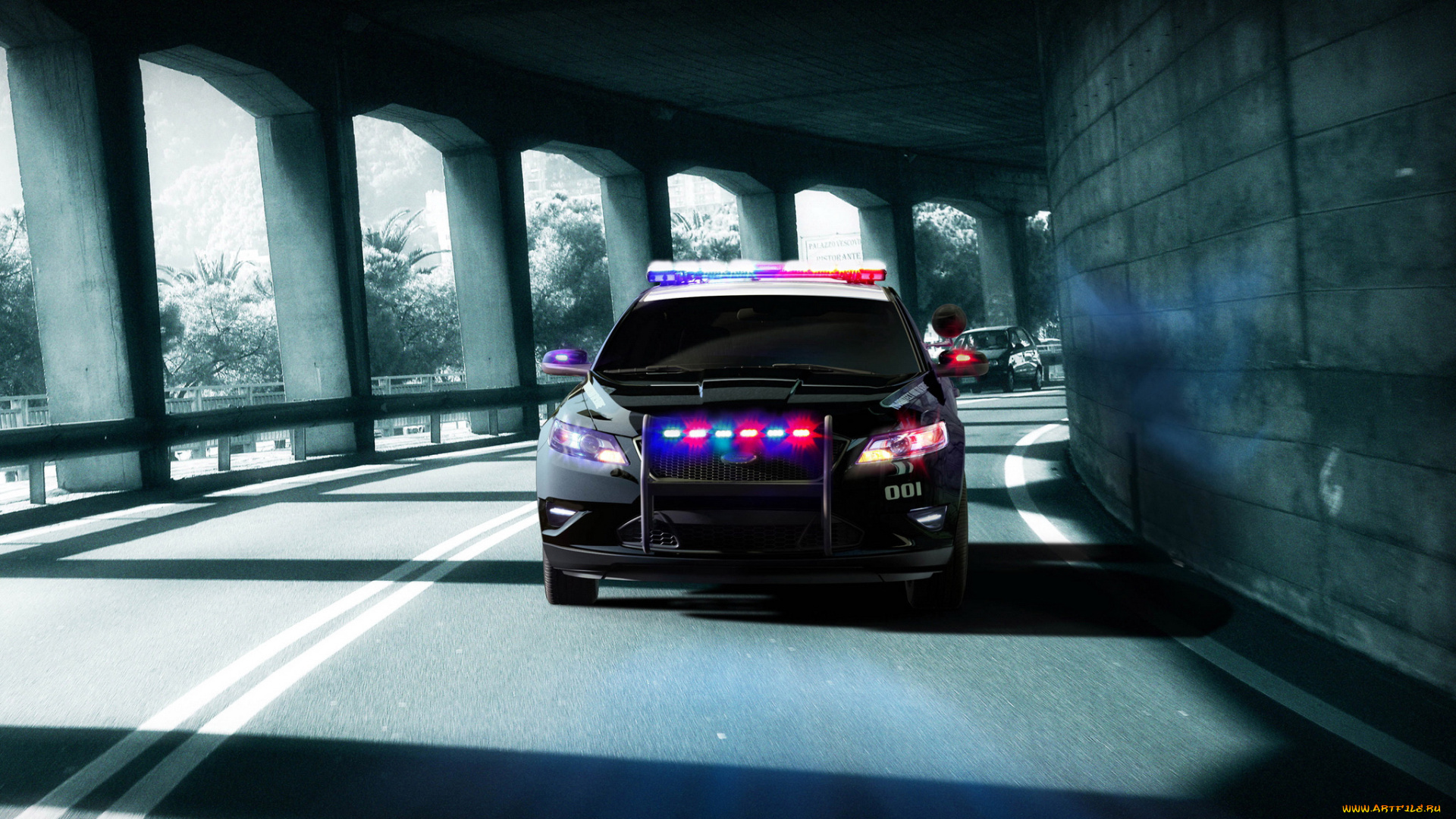 автомобили, полиция