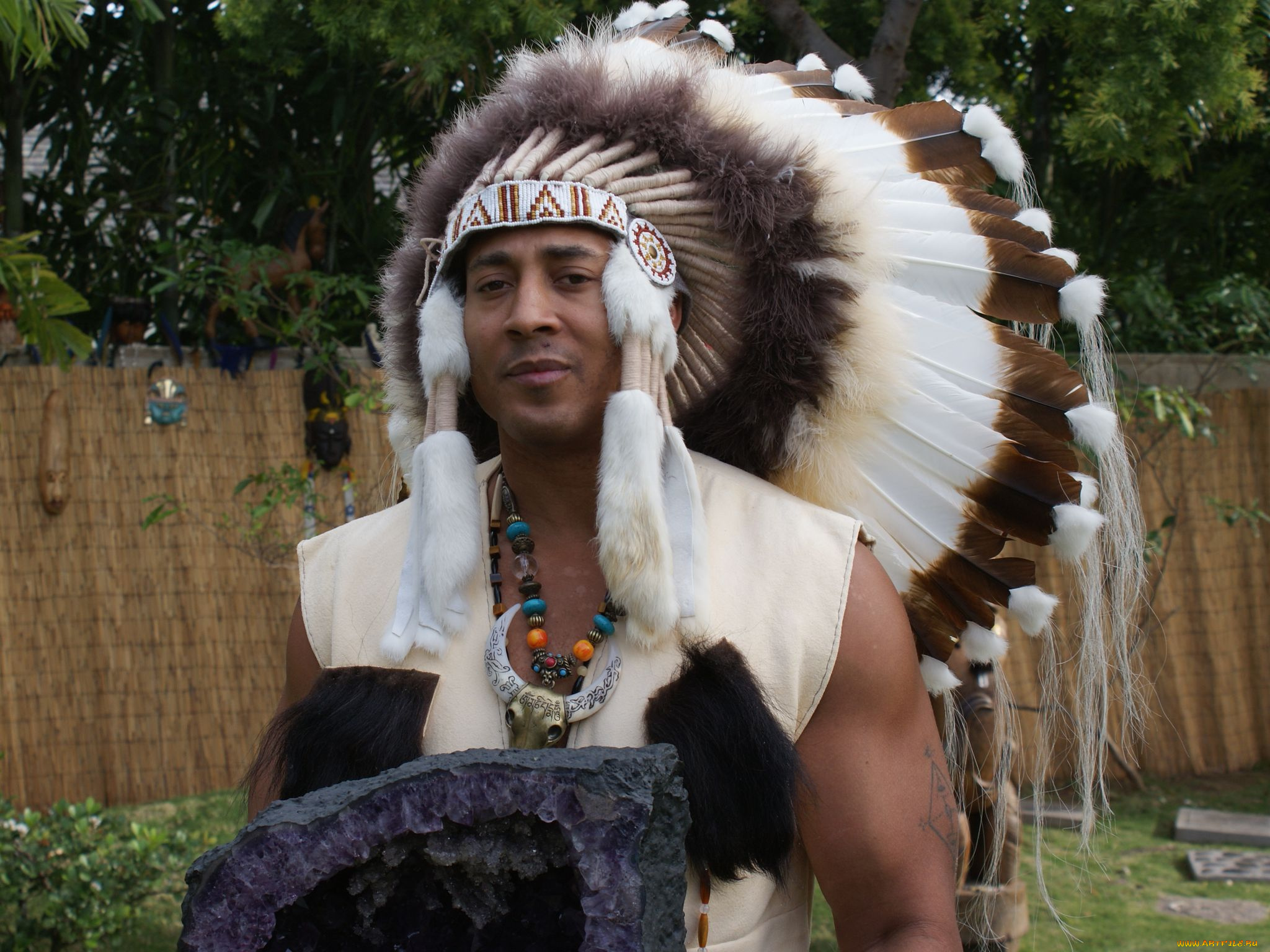 мужчины, unsort, индеец, перья