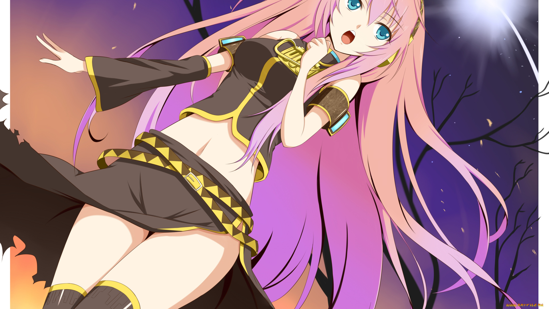 megurine, luka, аниме, vocaloid