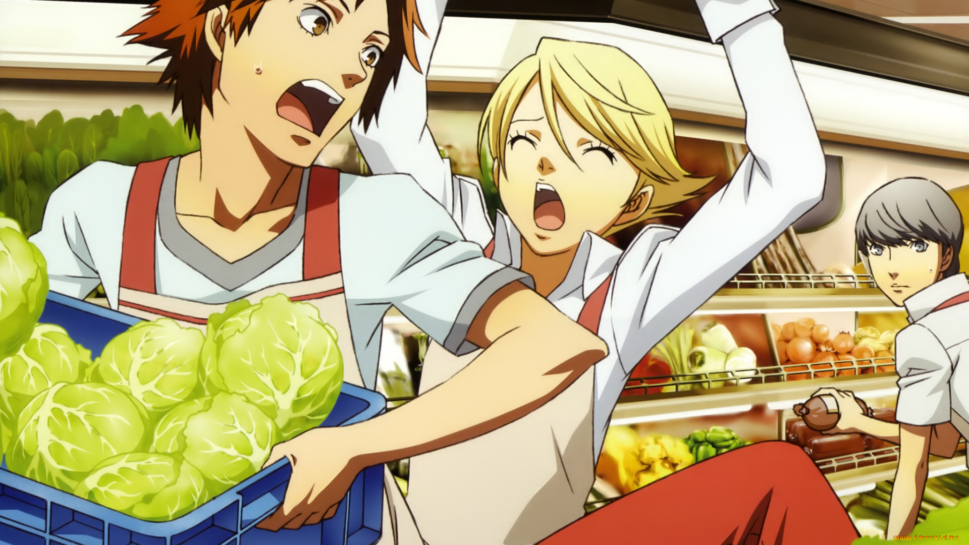 persona, аниме, 4