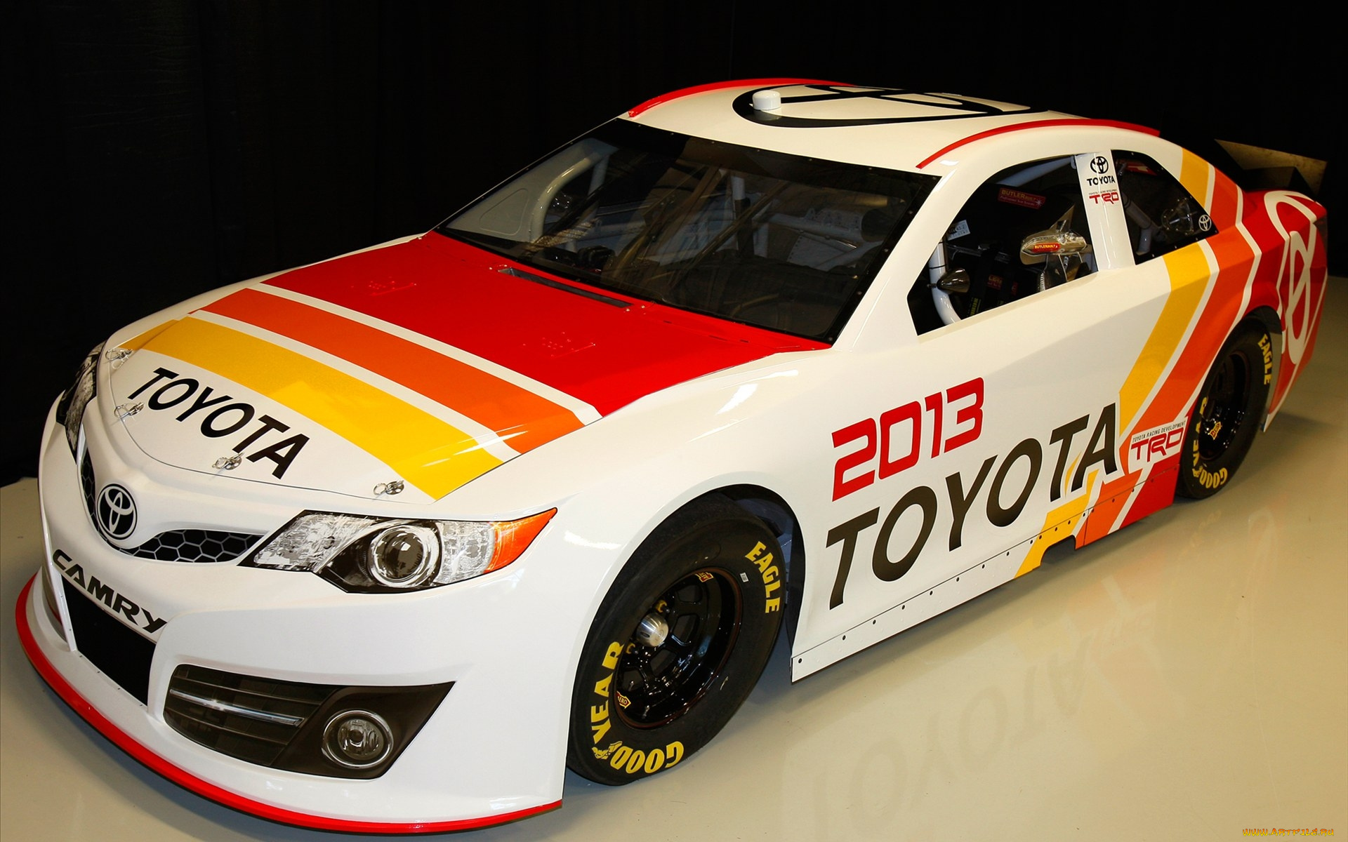 автомобили, toyota, nascar, camry, 2013