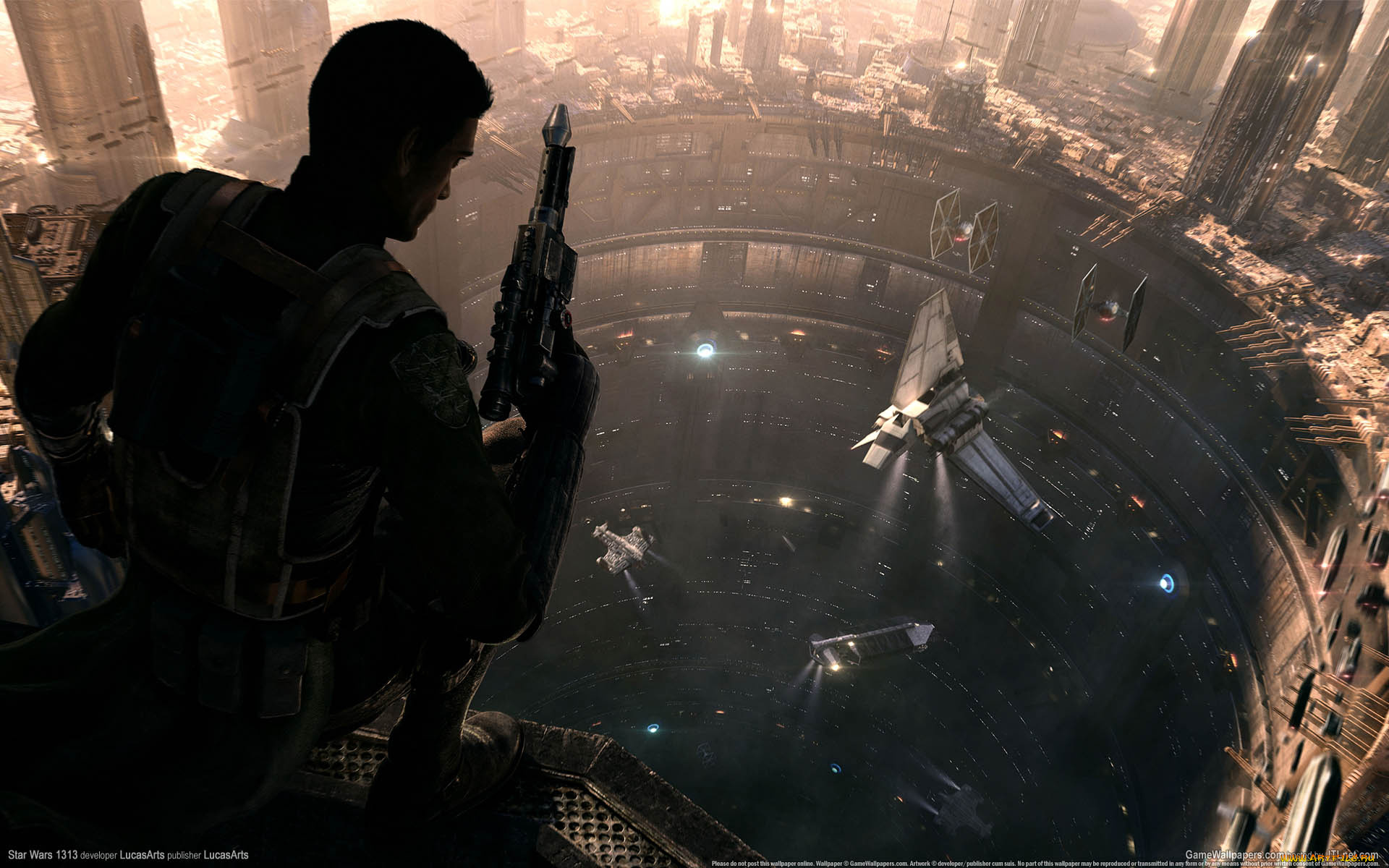 star, wars, 1313, видео, игры, город