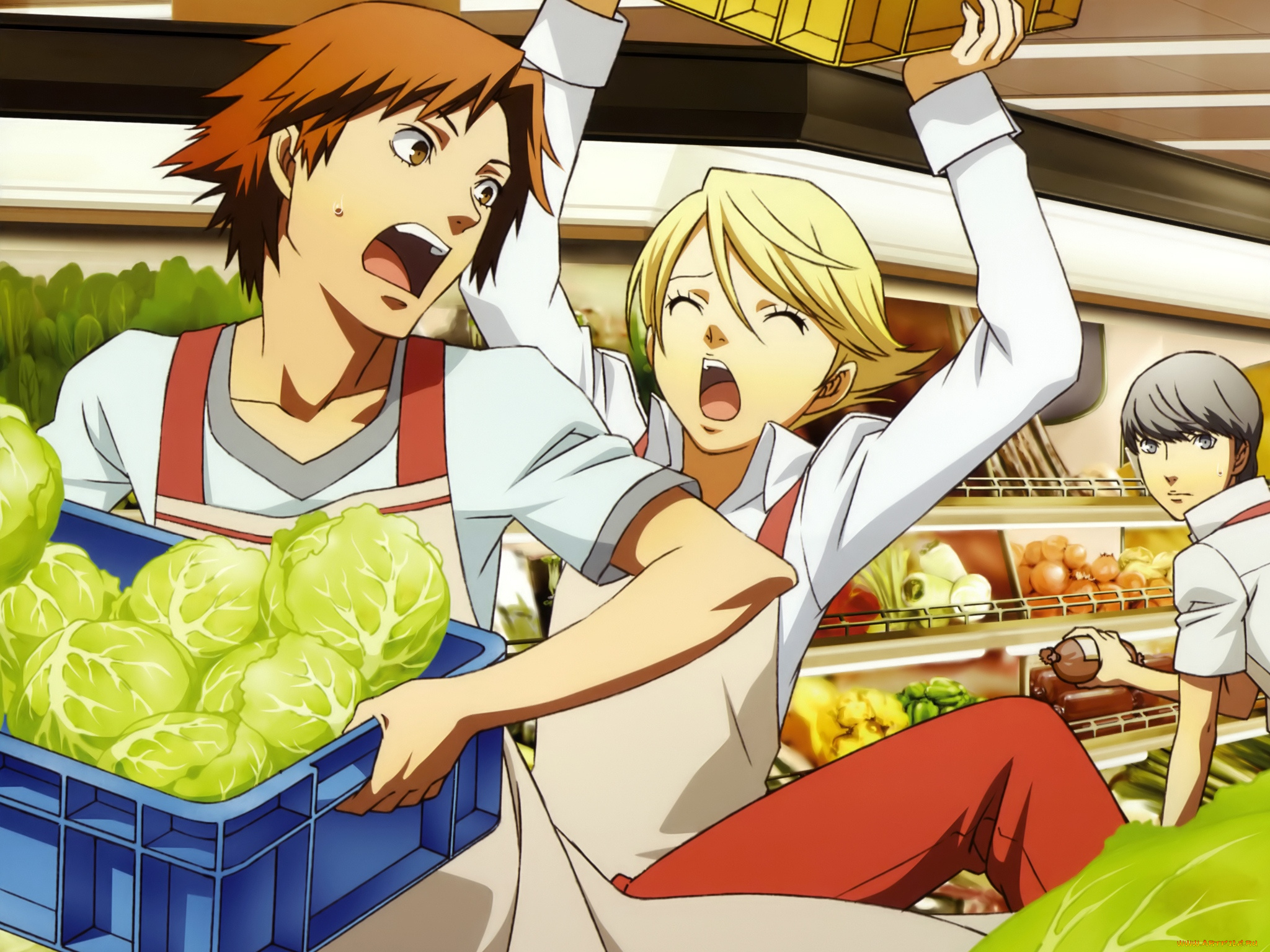 persona, аниме, 4