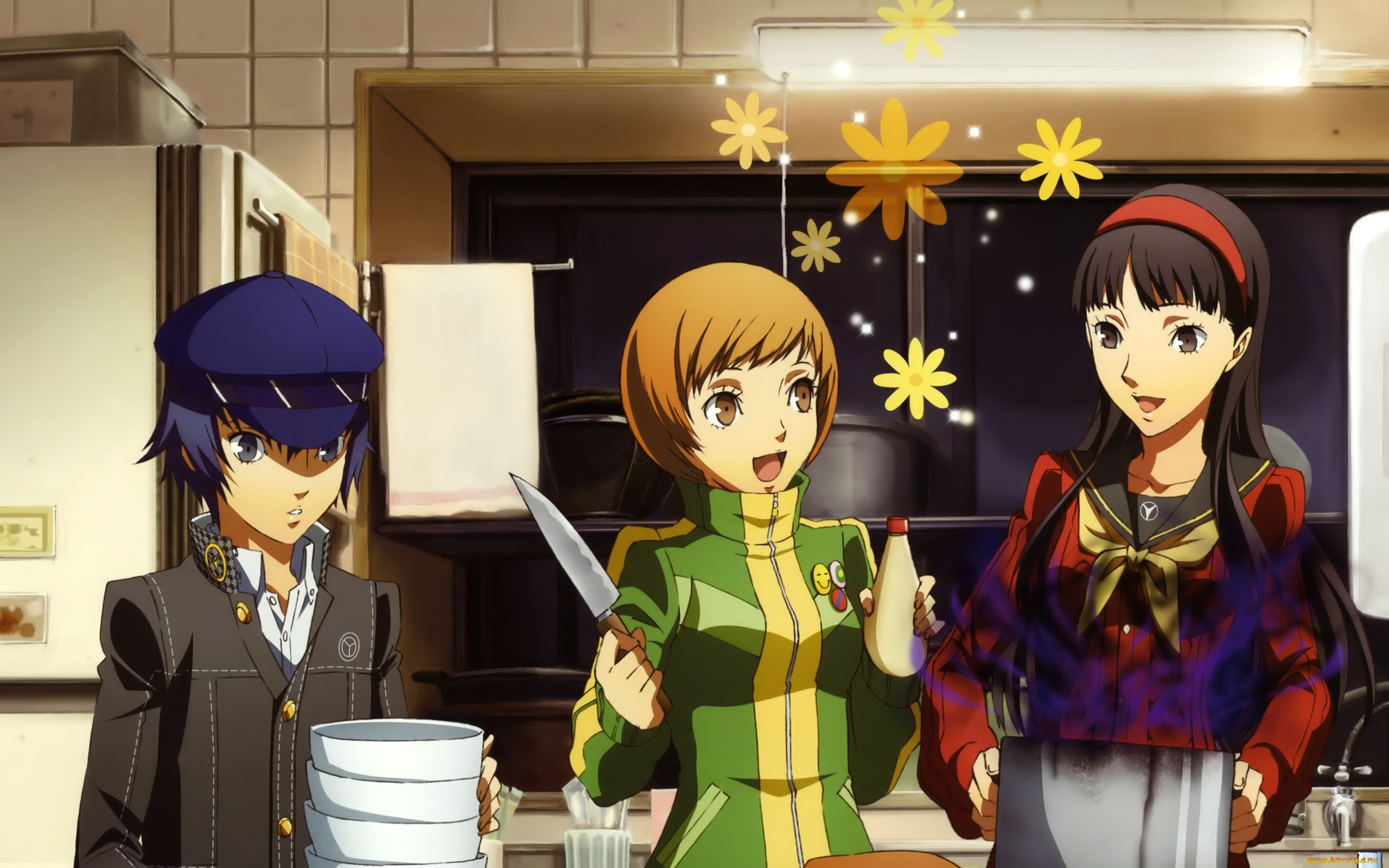 аниме, persona, 4