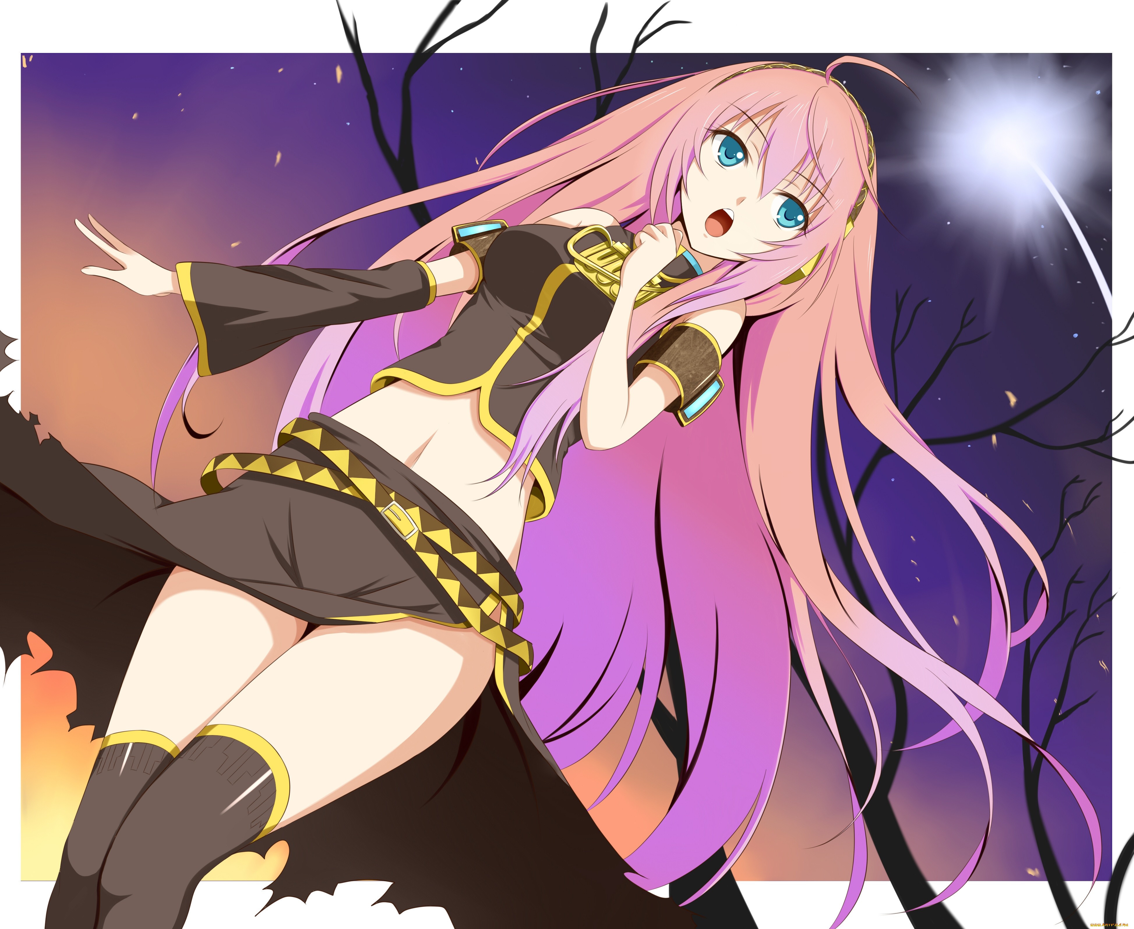 megurine, luka, аниме, vocaloid