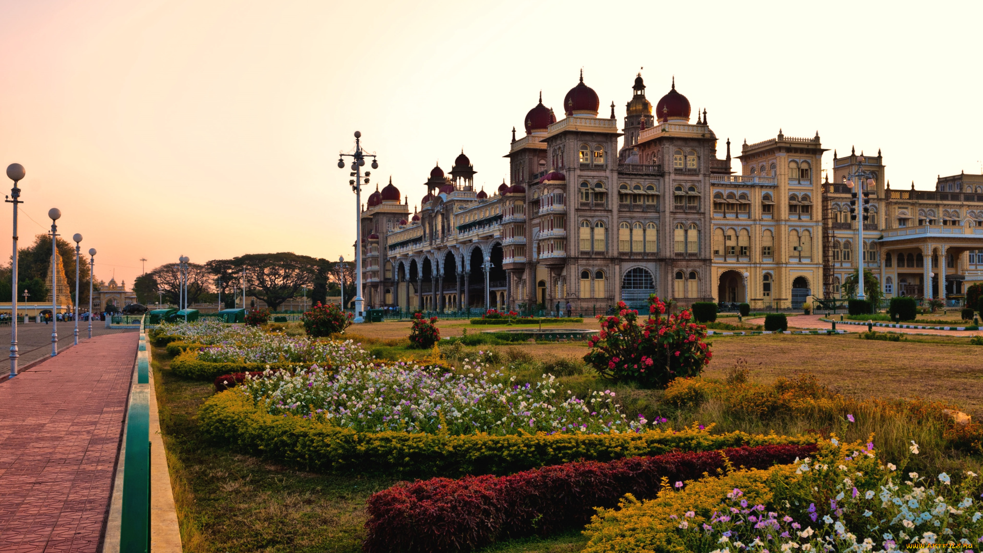 дворец, мансур, индия, города, дворцы, замки, крепости, архитектура