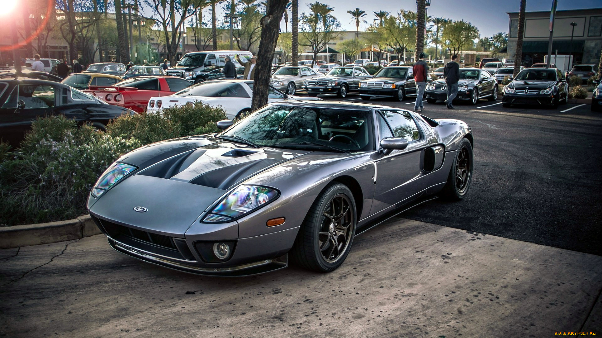 ford, gt, автомобили, выставки, уличные, фото, сша, motor, company