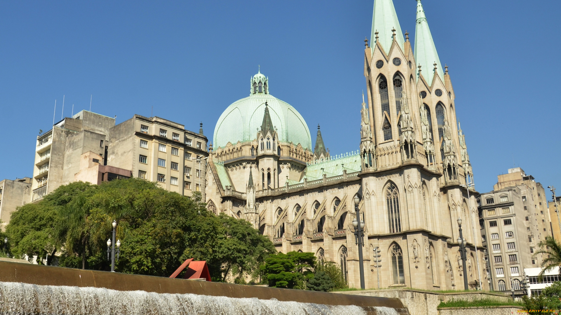 города, католические, соборы, костелы, аббатства, бразилия, сан-паулу