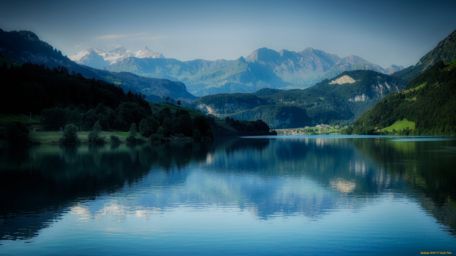 природа, реки, озера, пейзаж, озеро, лес, горы