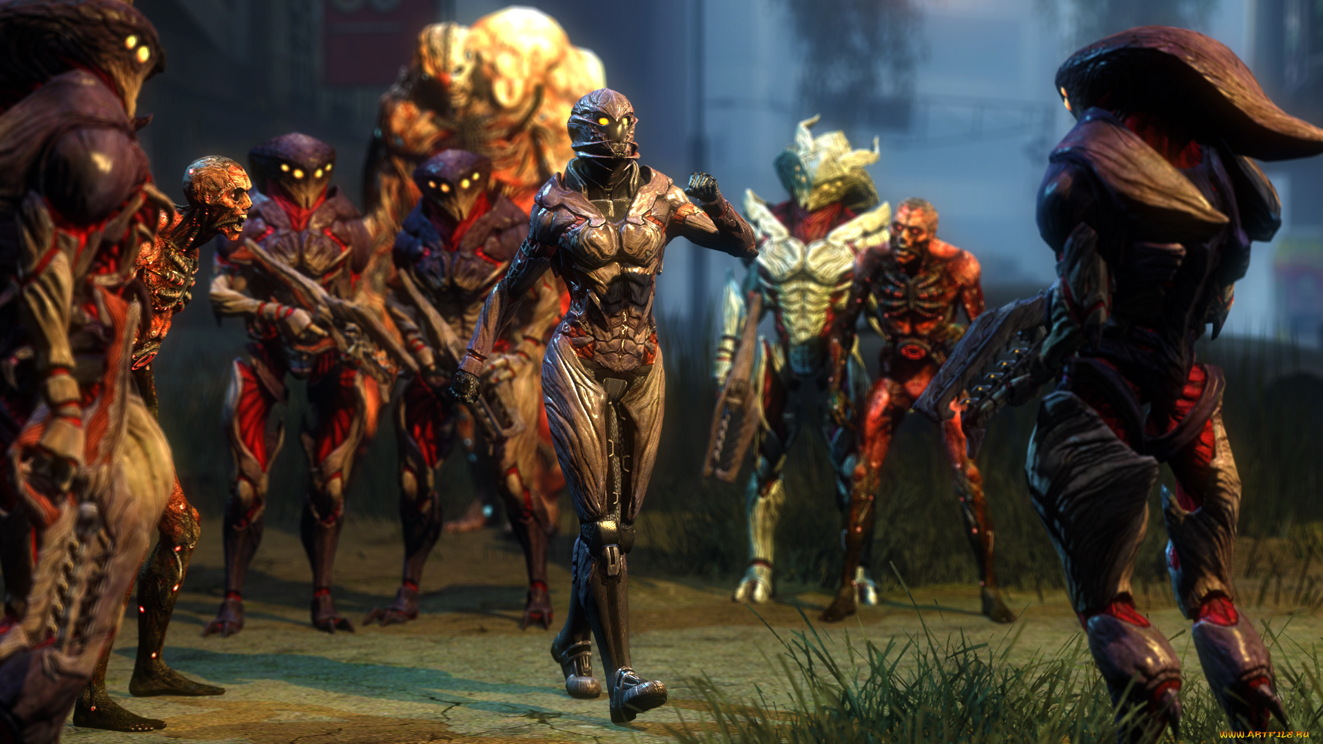 3д, графика, fantasy, , фантазия, оружие, существа