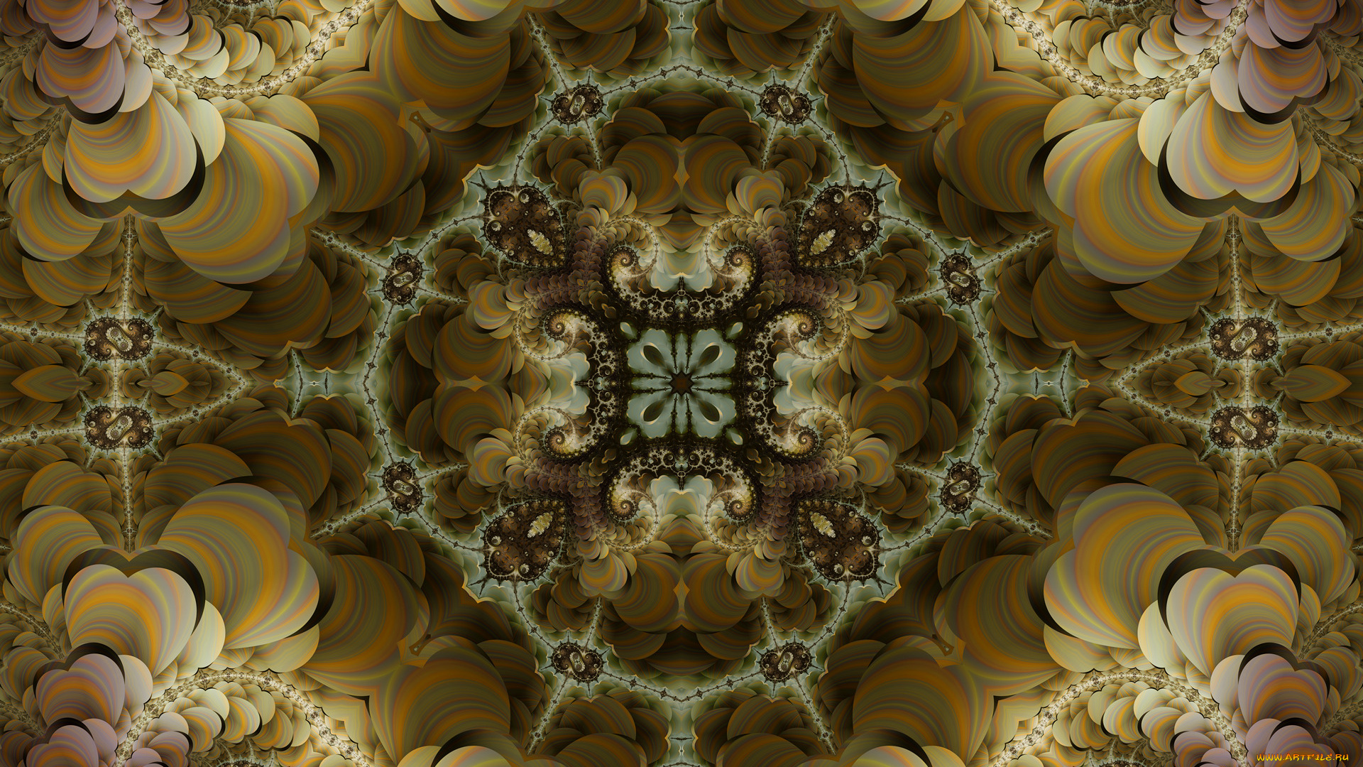 3д, графика, fractal, , фракталы, цвета, фон, узор