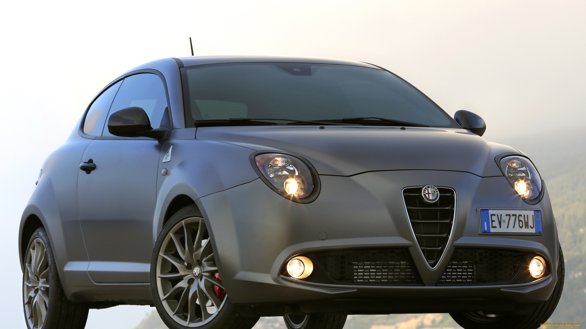 автомобили, alfa, romeo, alfa, romeo, mito, quadrifoglio, verde, 955, 2014, г, темный